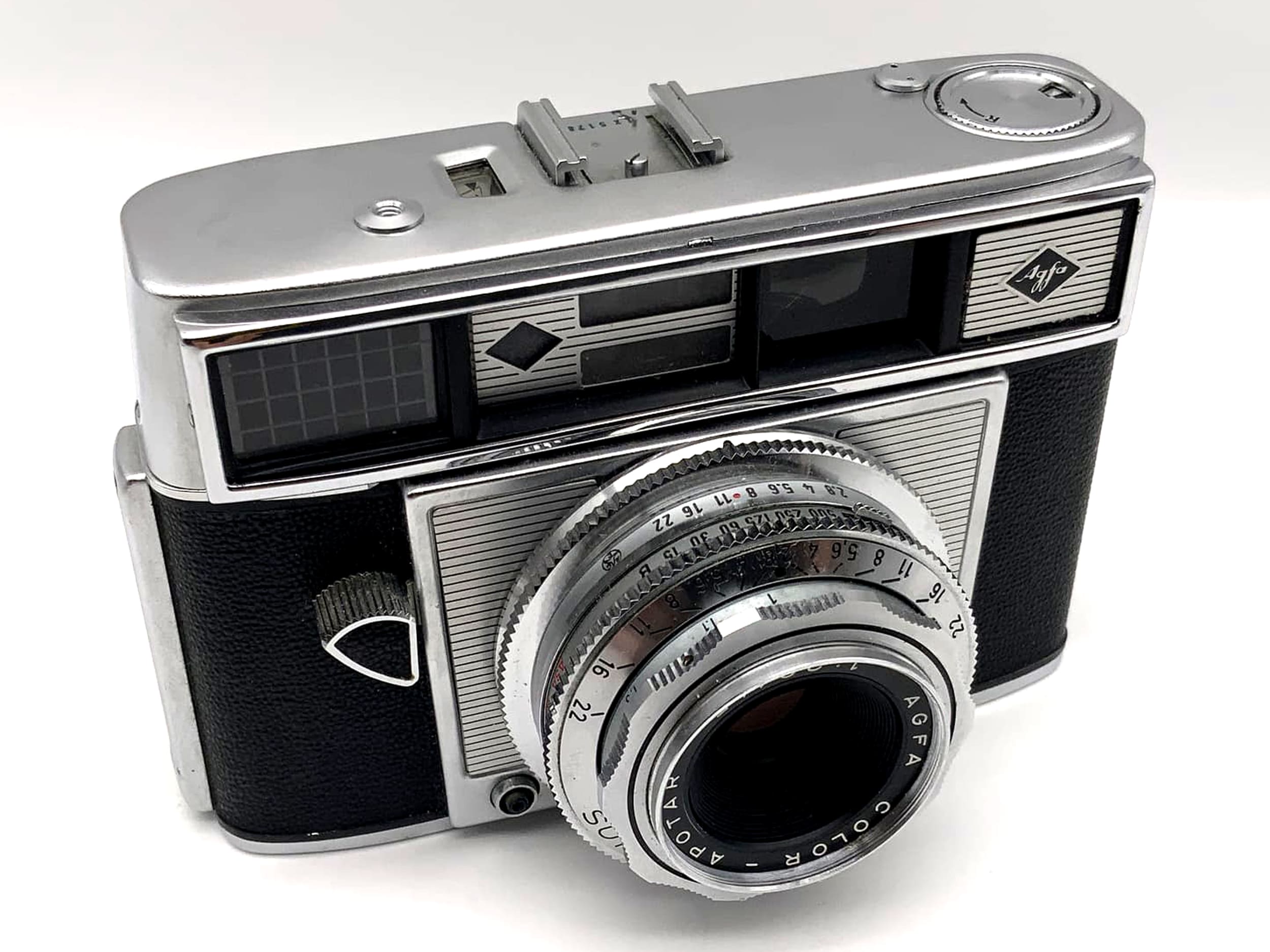 Agfa Super Silette-LK Sucherkamera mit Apotar 45mm 1:2.8 35mm Kompaktkamera
