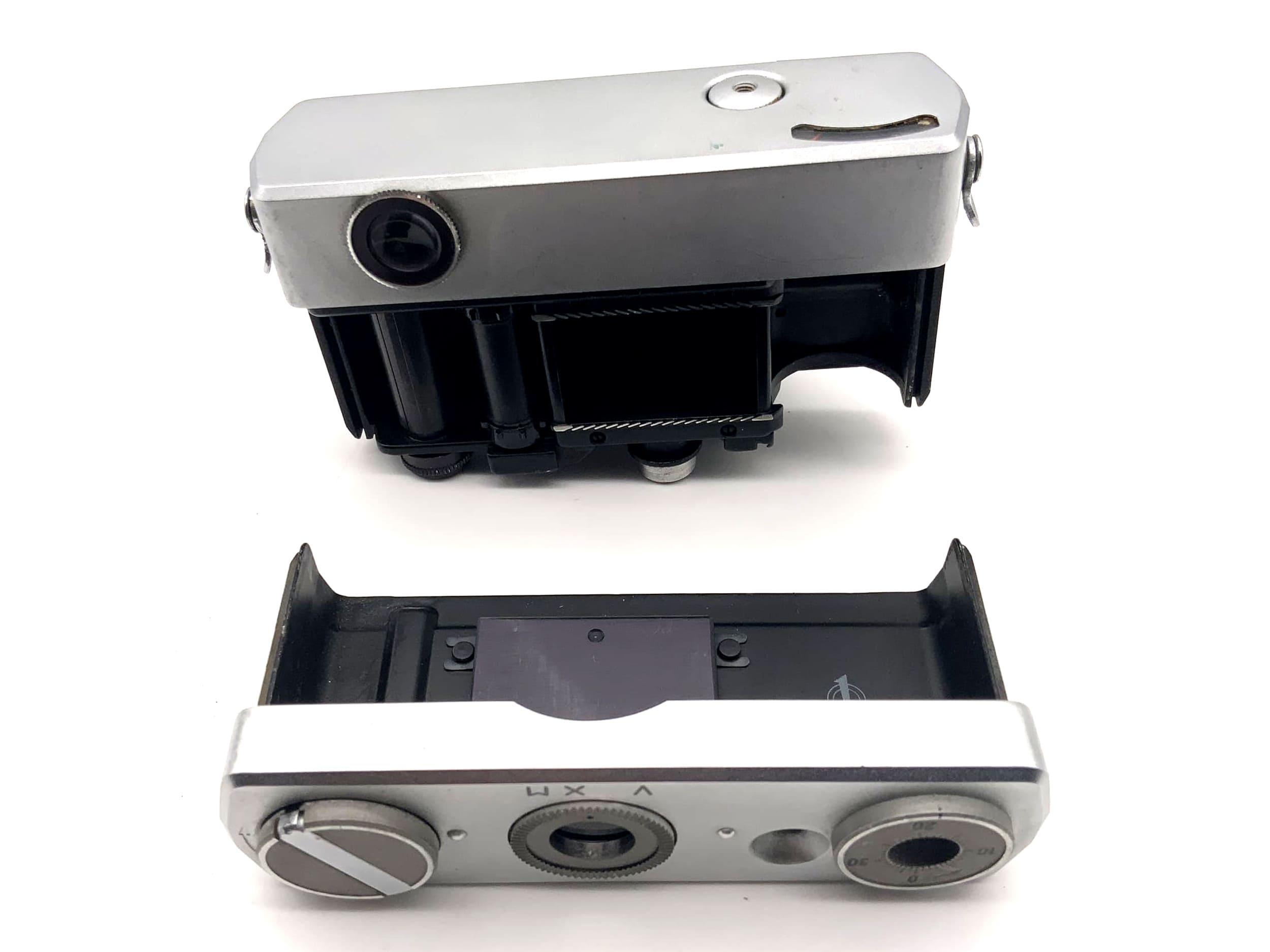 Carl Zeiss Werra Sucherkamera mit Tessar 50mm 1:2.8 35mm Prestor RVS