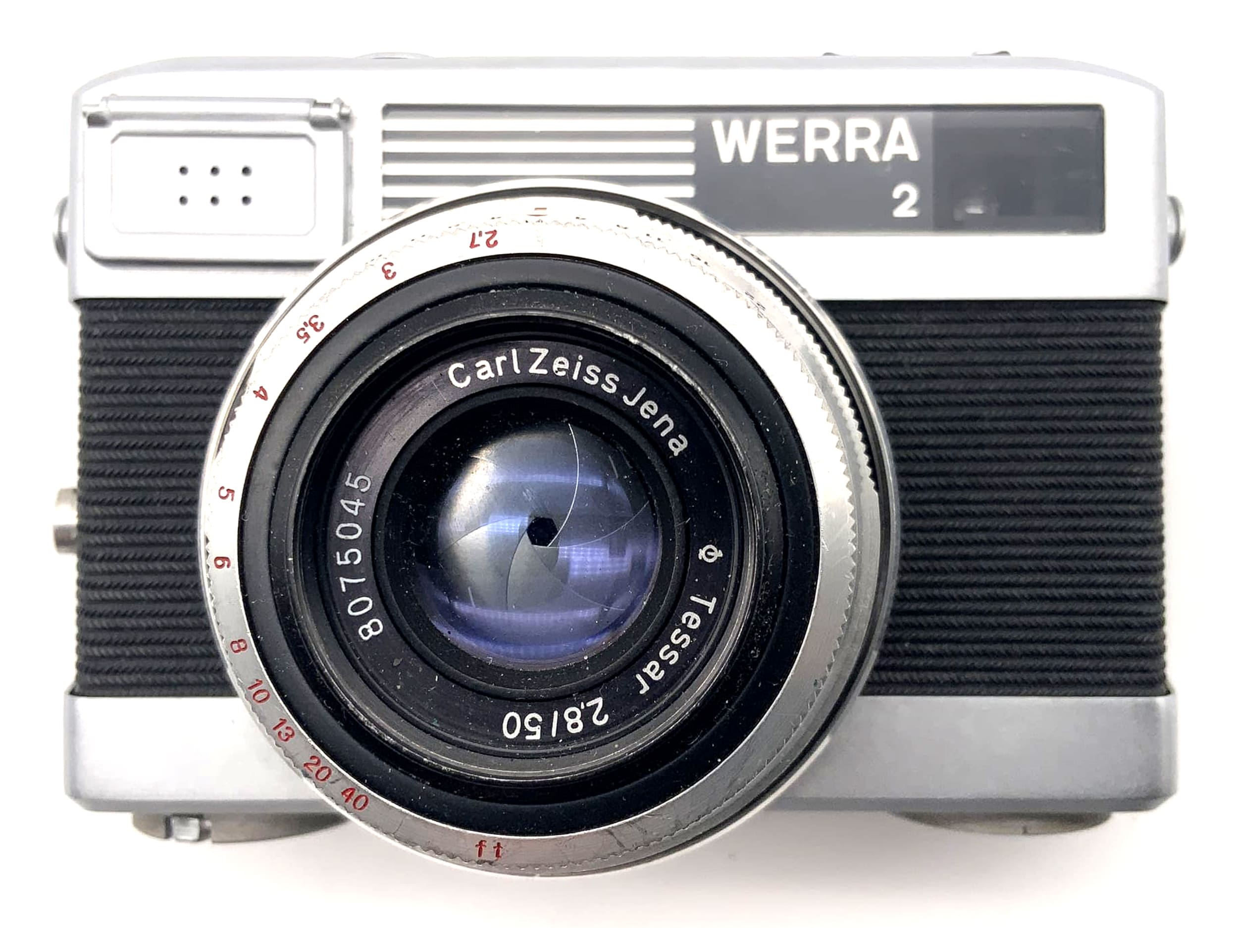Carl Zeiss Werra 2 Sucherkamera mit Tessar 50mm 1:2.8 35mm Kompaktkamera