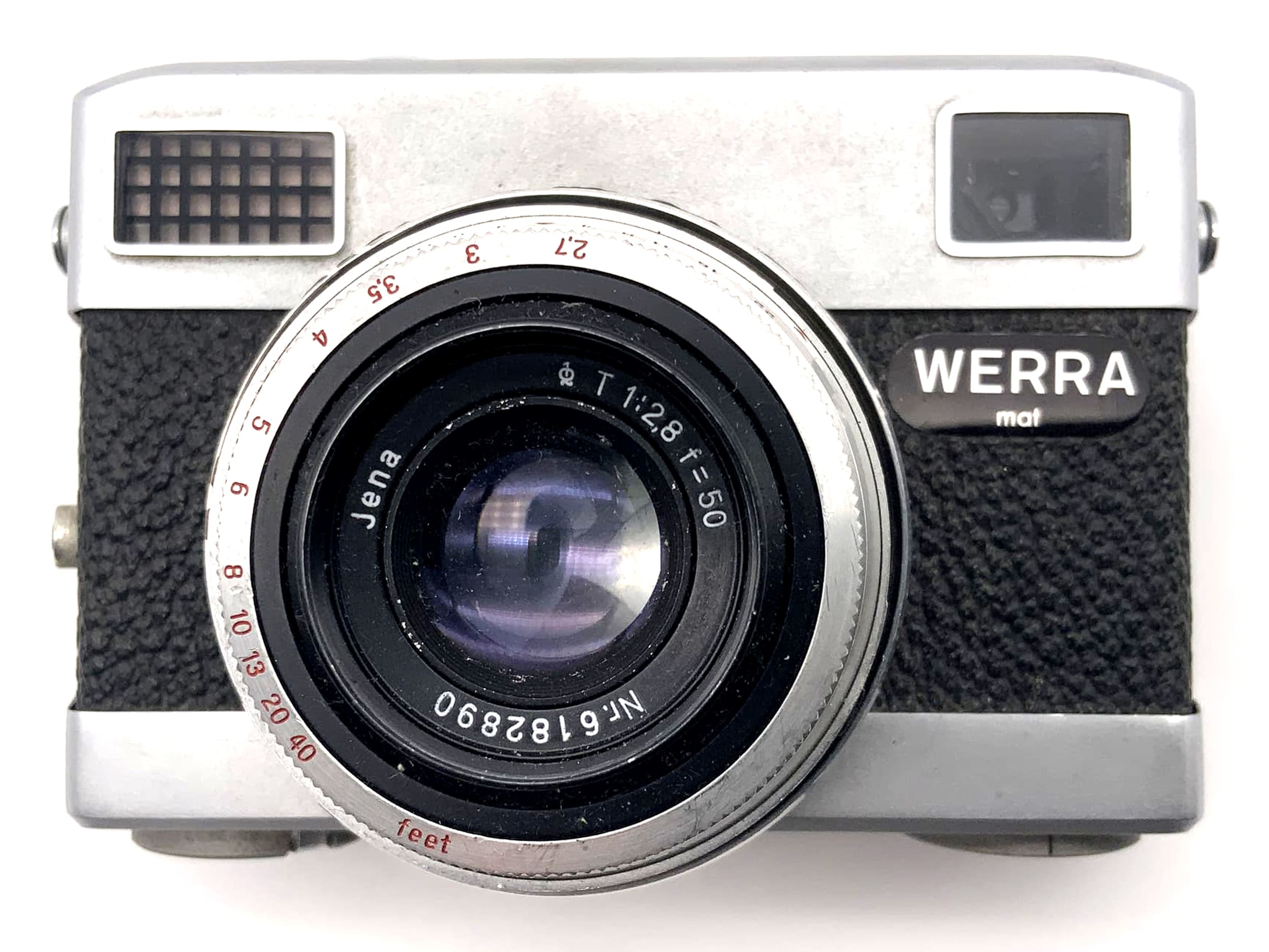 Carl Zeiss Werra mat Sucherkamera mit Tessar 50mm 1:2.8 35mm Kompaktkamera