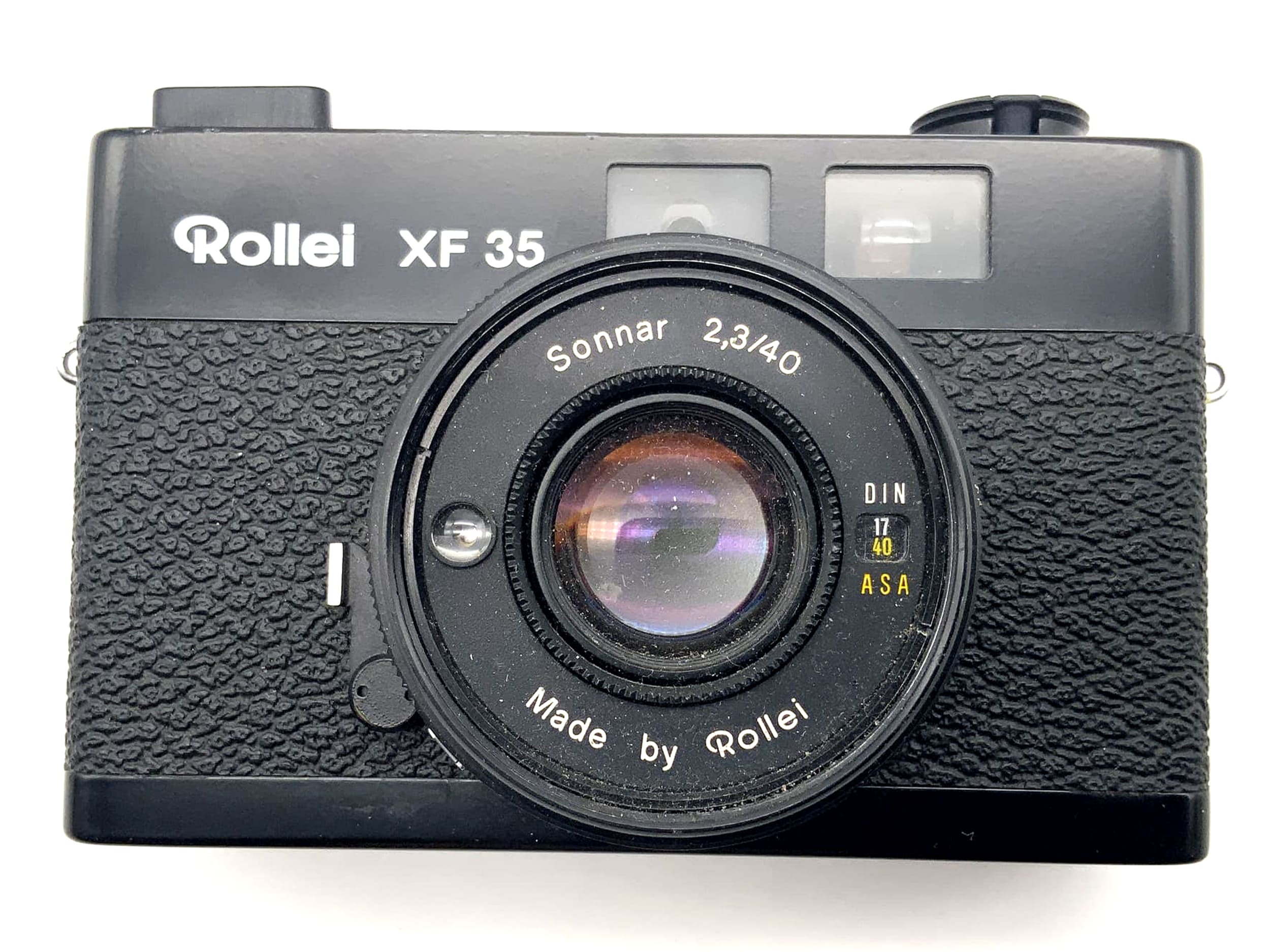Rollei XF 35 Sucherkamera mit Sonnar 40mm 1:2.3 35mm Kompaktkamera Defekt