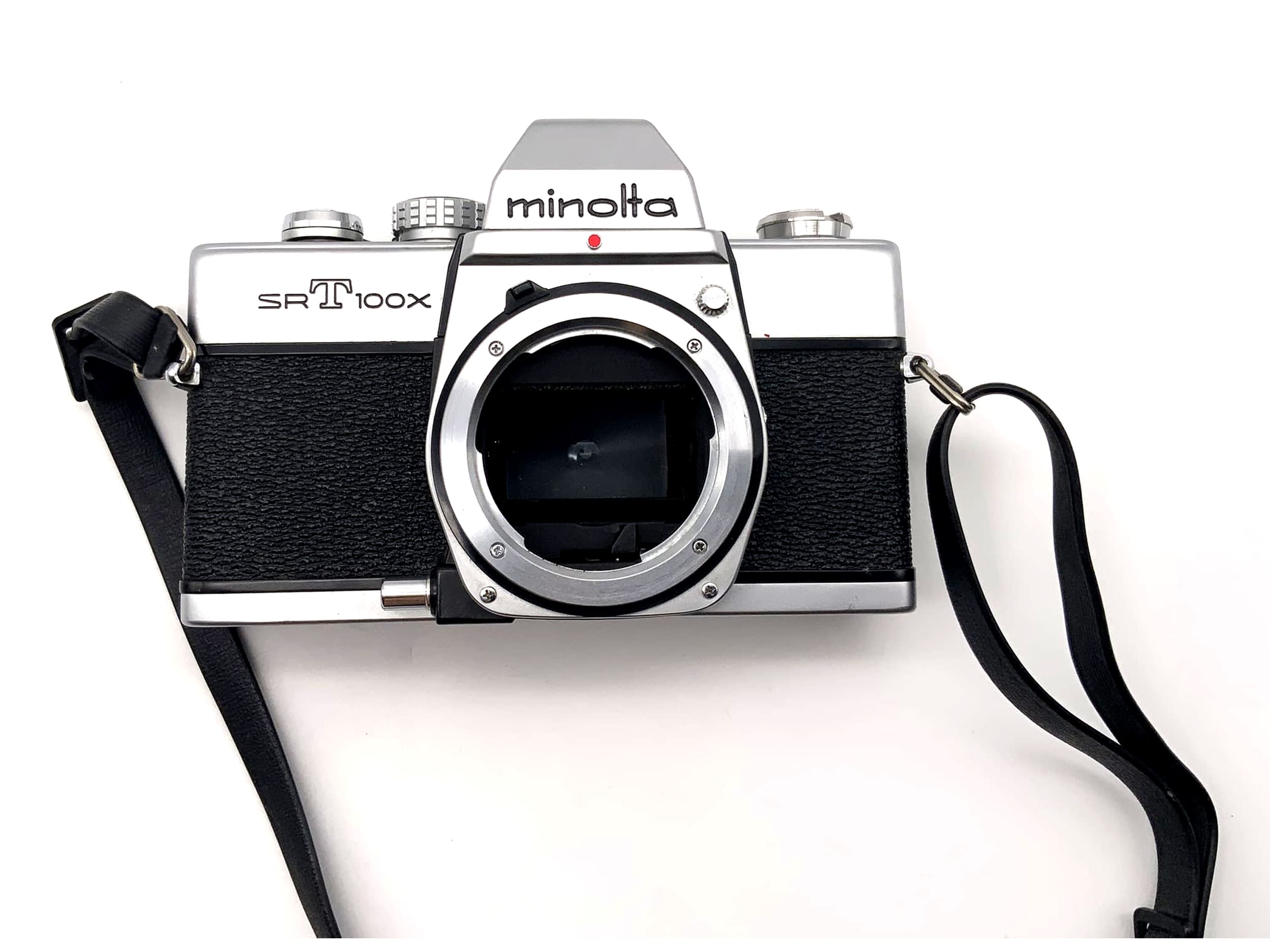 Minolta SRT 100X Spiegelreflexkamera SLR  35mm Kamera Body Gehäuse