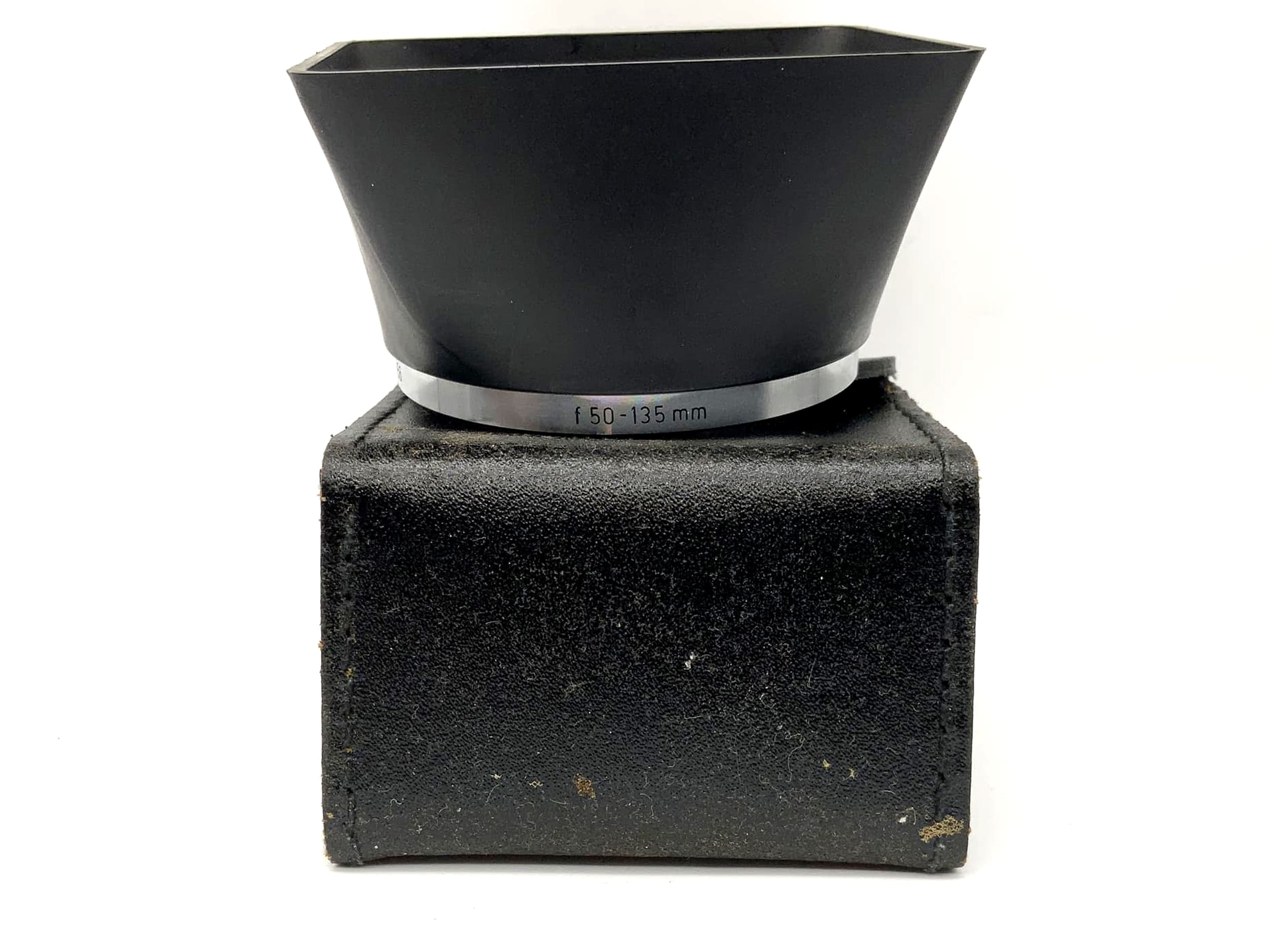 Zeiss Ikon B56 Gegenlichtblende f 50-135mm metall + Tasche lenshood Sonnenblende