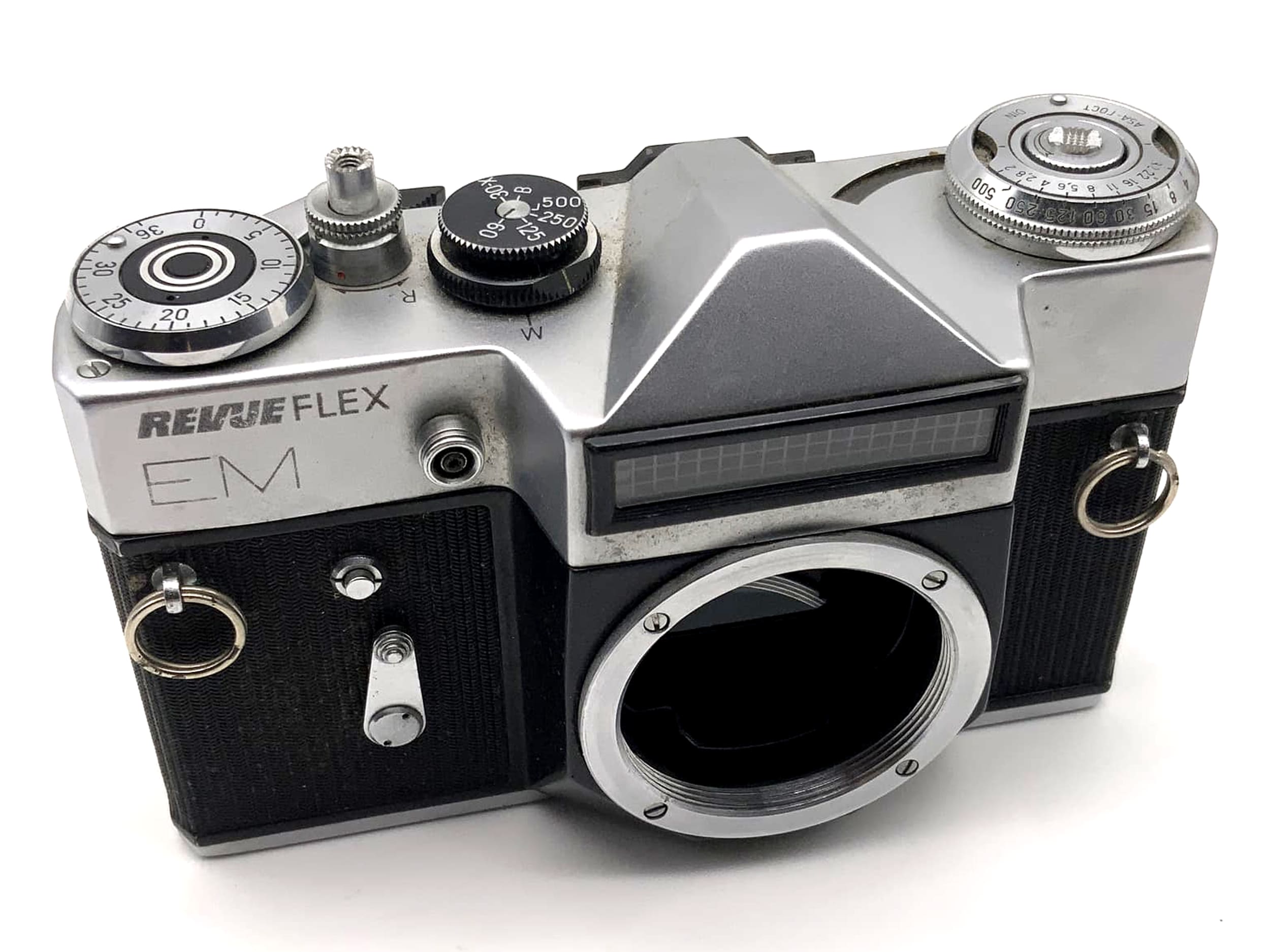 Revueflex EM Spiegelreflexkamera SLR  35mm Kamera Body Gehäuse