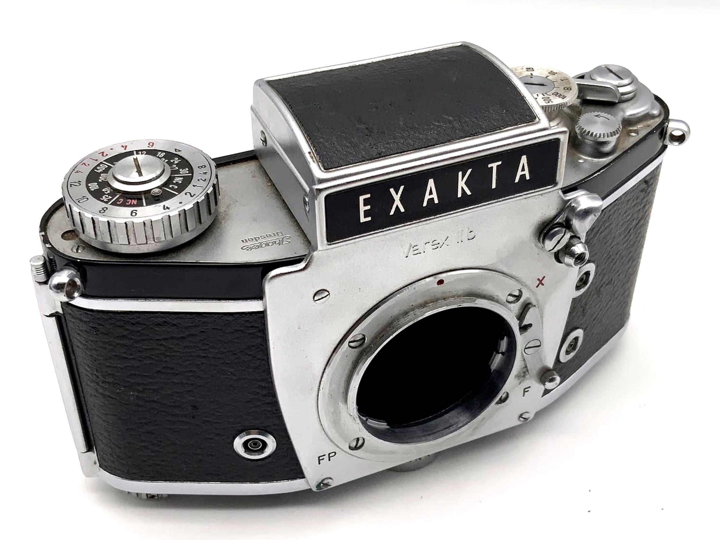 Exakta Varex II b Spiegelreflexkamera SLR 2b mit Lichtschacht Ihagee 35mm Body