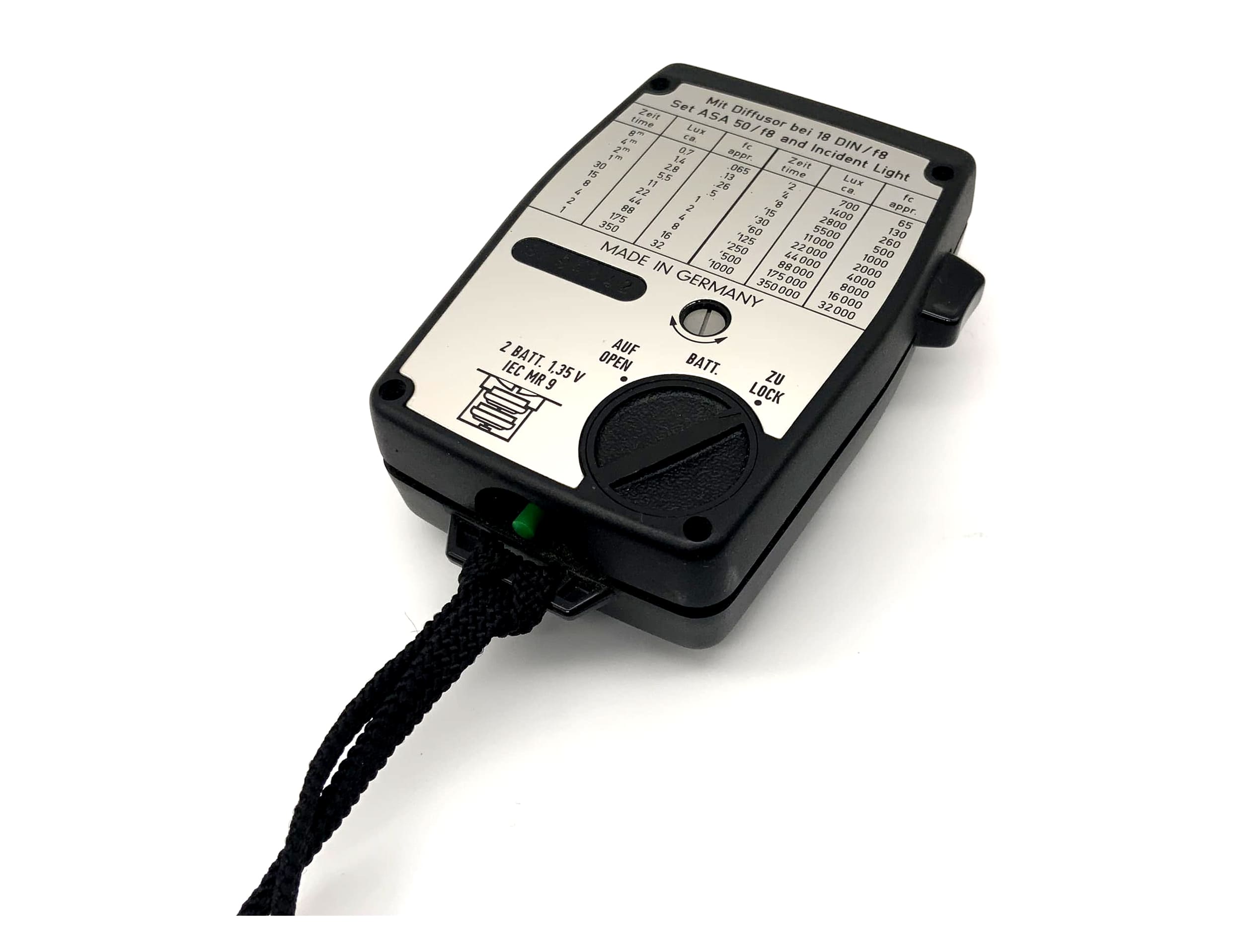 Gossen Sixtar 2 Belichtungsmesser sbc DIN ASA Lichtmesser light meter Lichtmeter