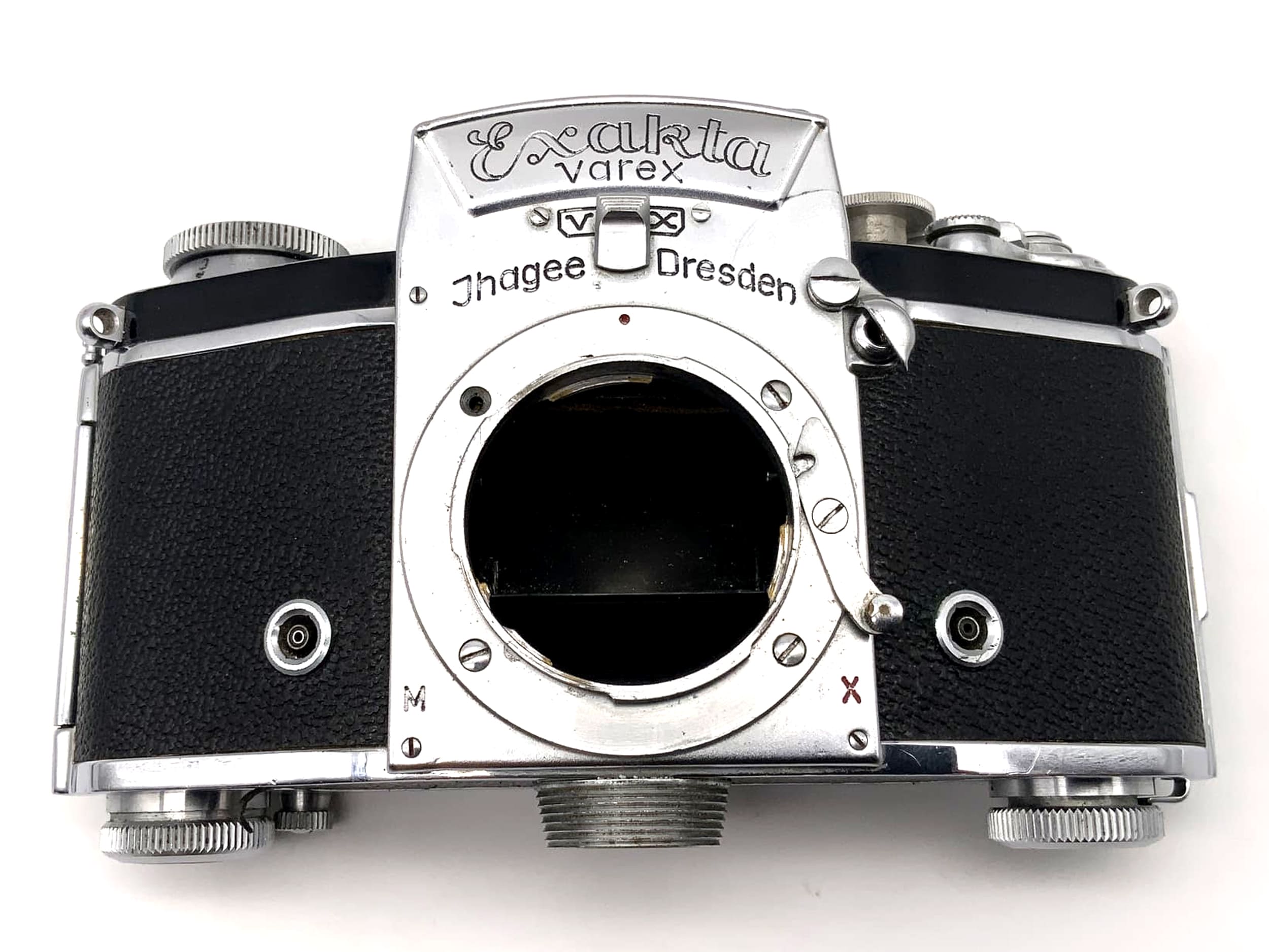 Exakta Varex vx Spiegelreflexkamera SLR mit Lichtschacht Ihagee 35mm Body