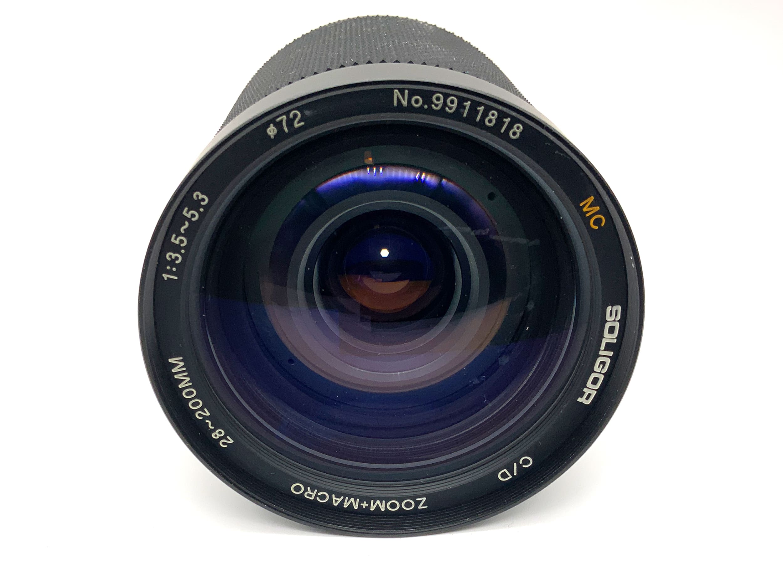 Soligor 28-200mm 1:3.5-5.3 Objektiv MC C/D Zoom+Macro (Yashica / Contax)