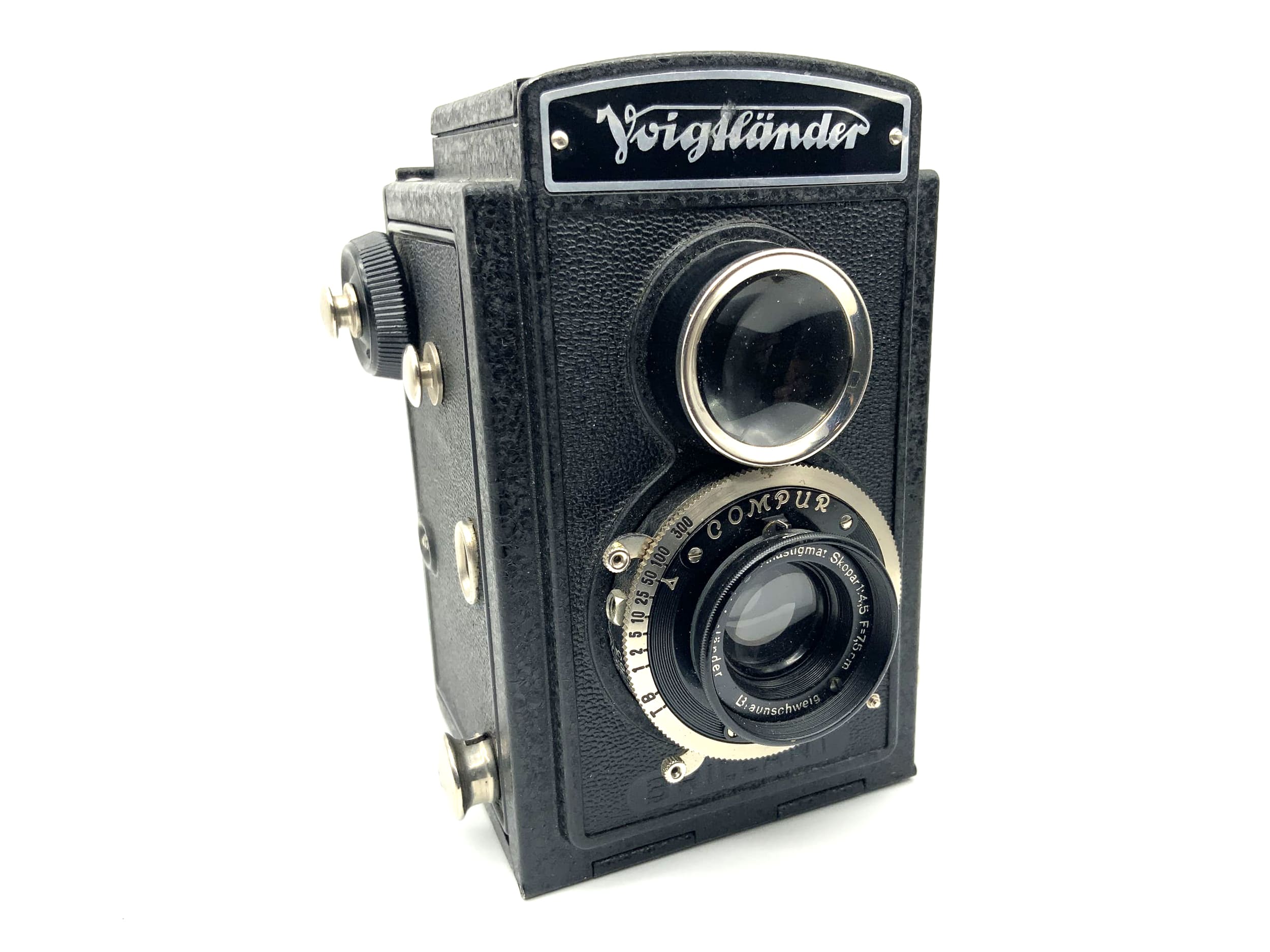 Voigtländer Brillant TLR mit Anastigmat Skopar 1:4.5 F=7,5cm Compur 6x6