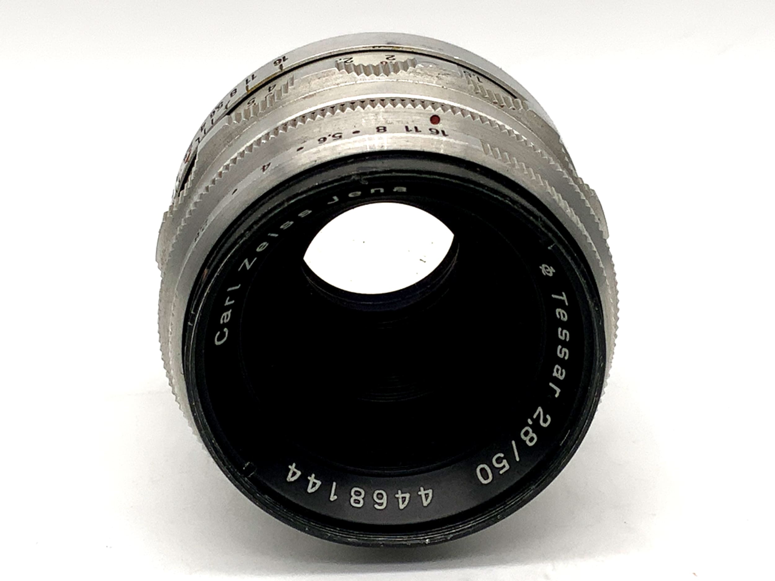 Carl Zeiss Jena 50mm 1:2.8 Objektiv Tessar 12 Blades Q1 compact (M42)