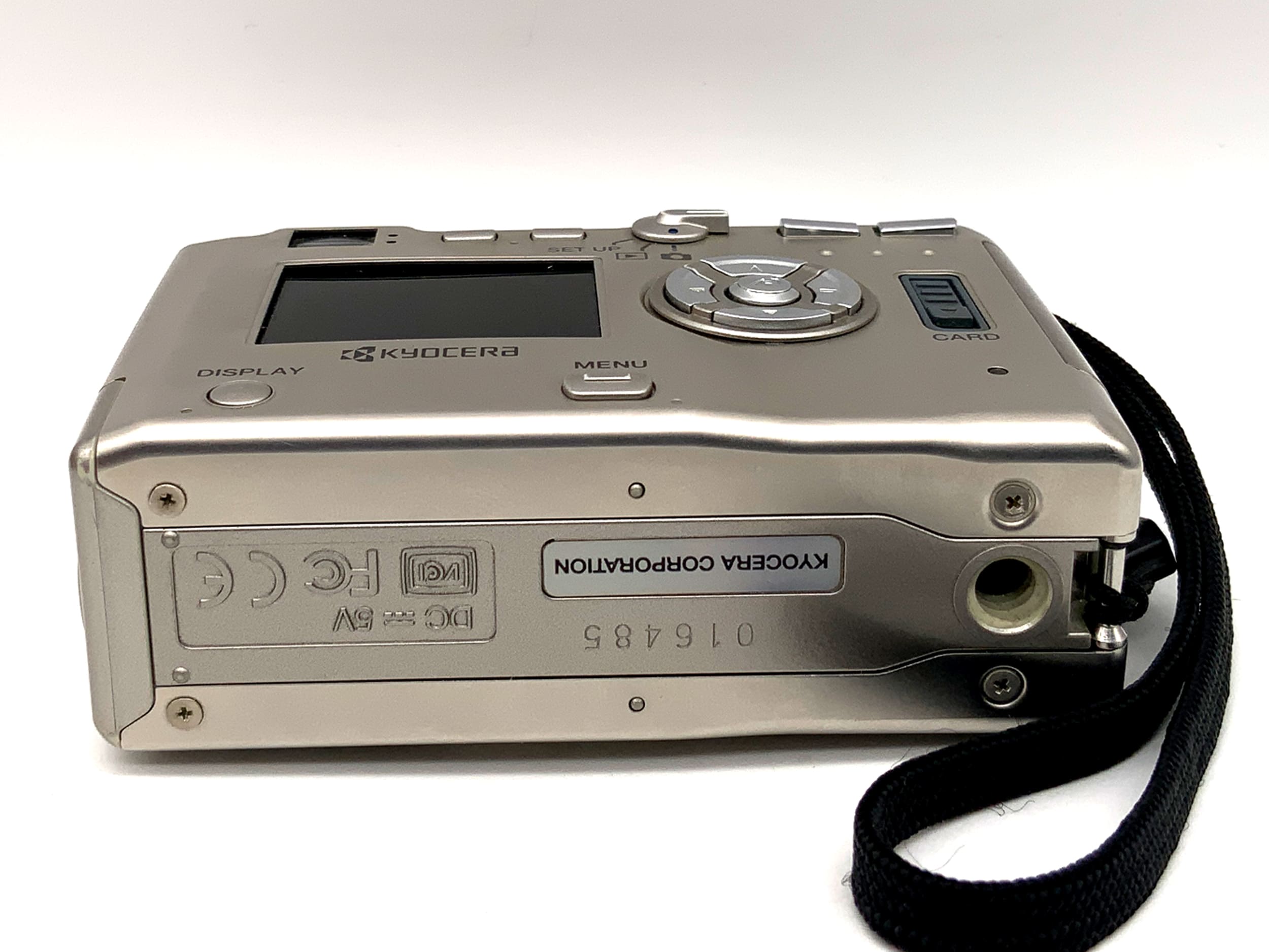 Kyocera Finecam S3 Digitale Kompaktkamera mit Zoom Lens f=7.8-15.6mm mit OVP