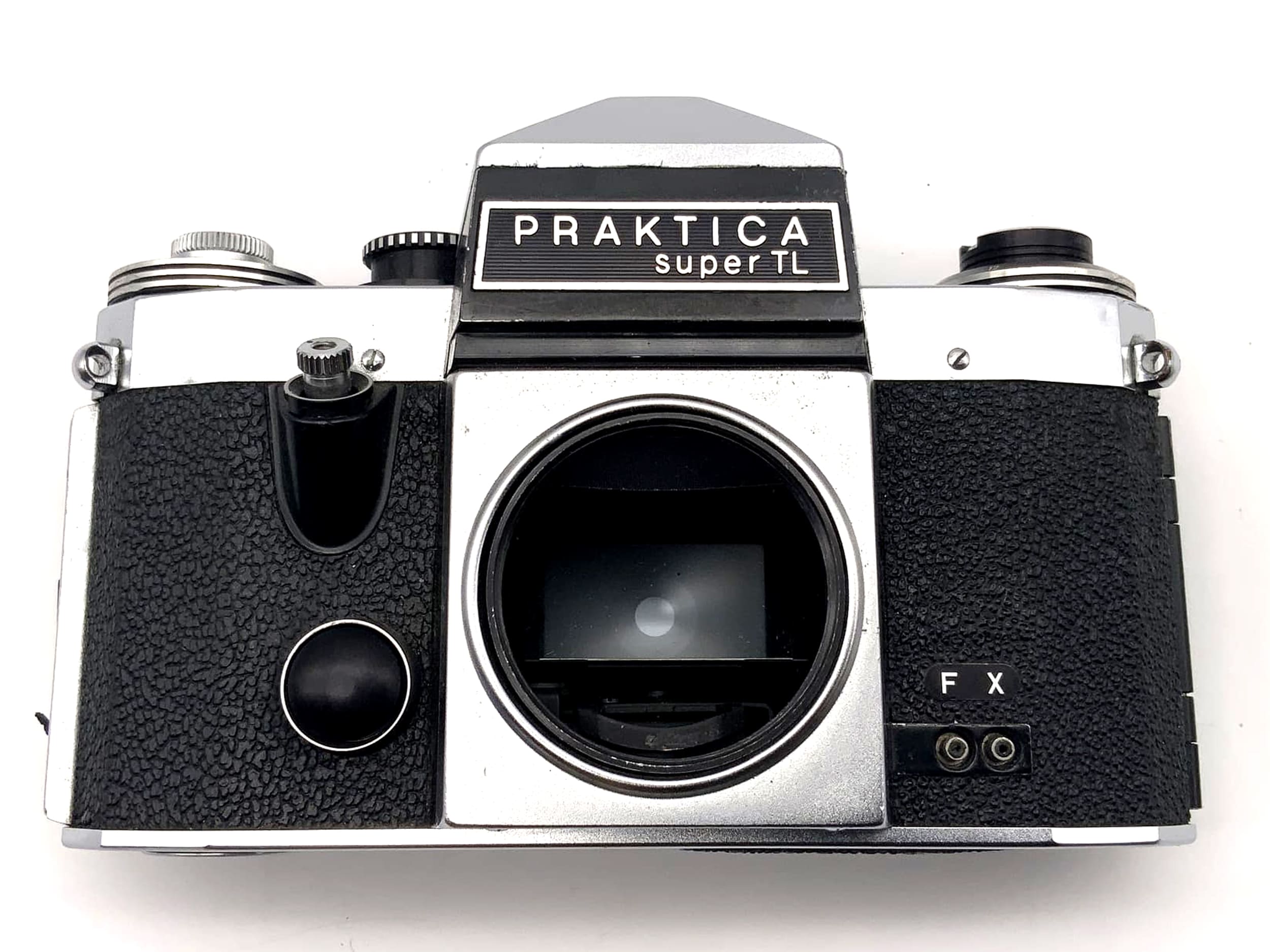 Praktica Super TL Spiegelreflexkamera SLR mit Sucher Pentacon 35mm Body Gehäuse