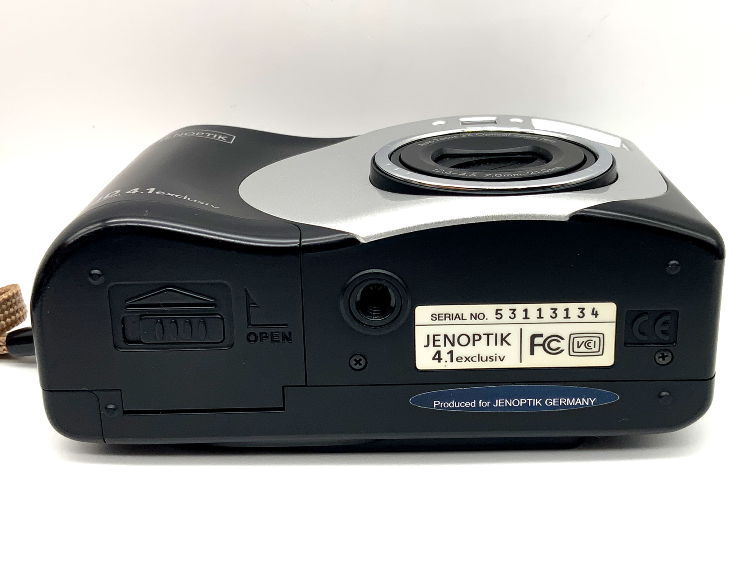 Jenoptic Jendigital 4.1 exclusiv Digitale Kompaktkamera Digitalkamera + Tasche