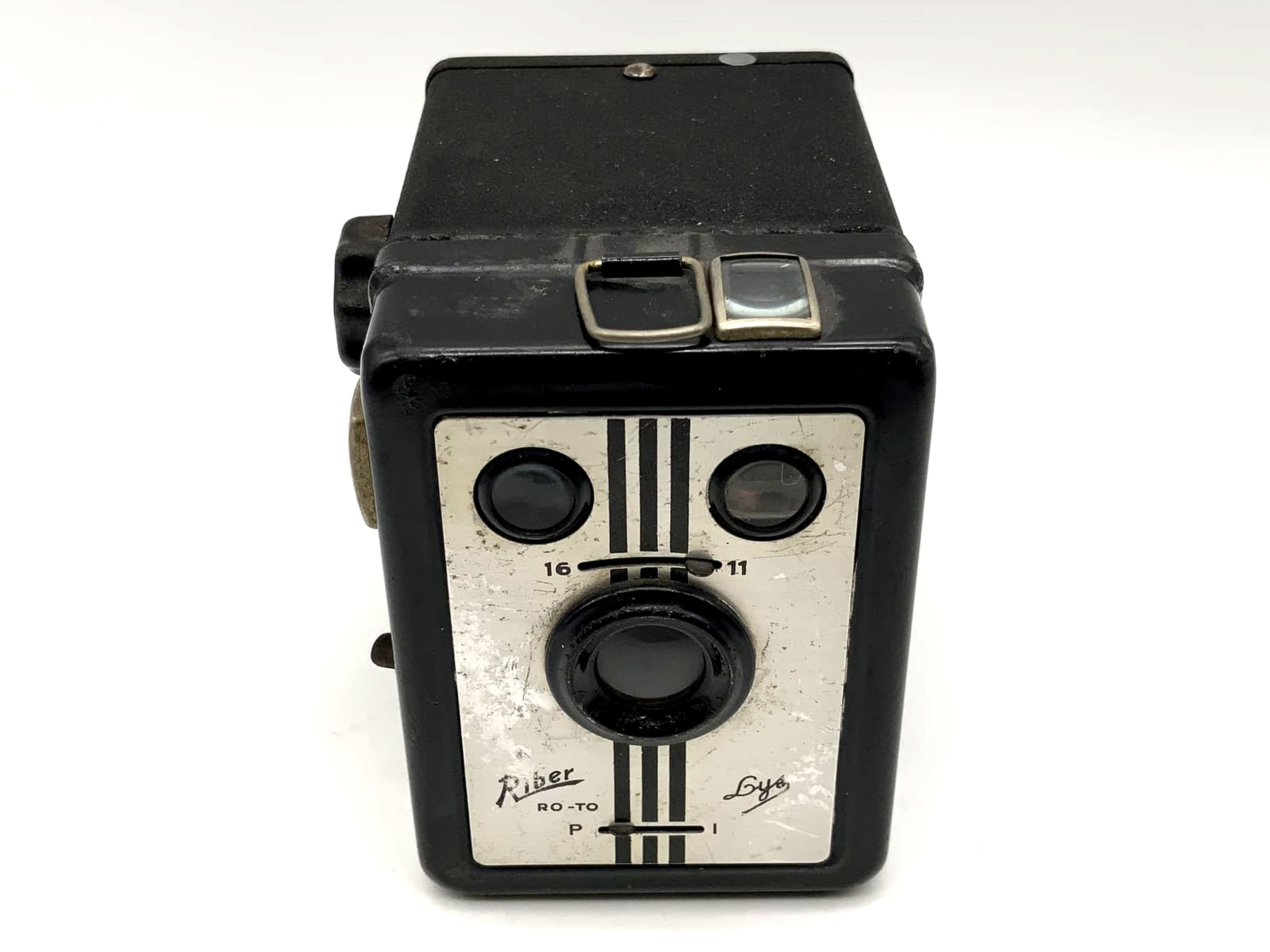 Riber Ro-To Lys Boxkamera italienische Box Rollfilm Analogkamera Camera