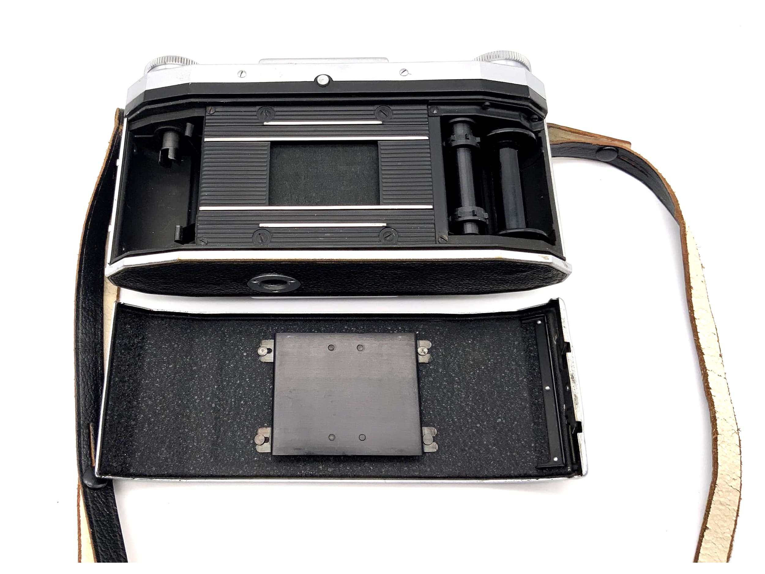 Praktica FX Spiegelreflexkamera SLR mit Lichtschacht Pentacon 35mm Body (M42)