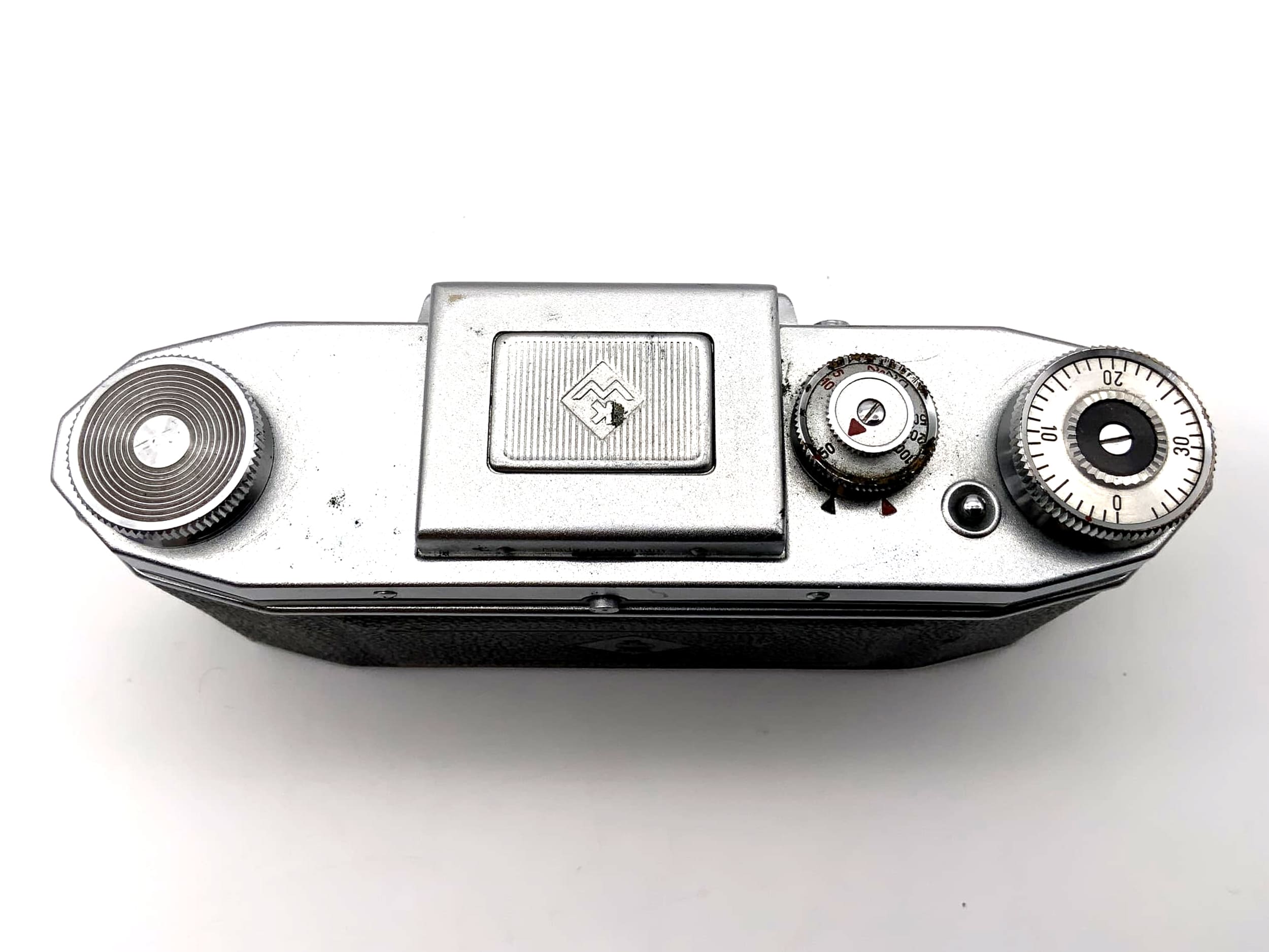 Prakticaflex FX Spiegelreflexkamera SLR mit Lichtschacht Pentacon 35mm Body