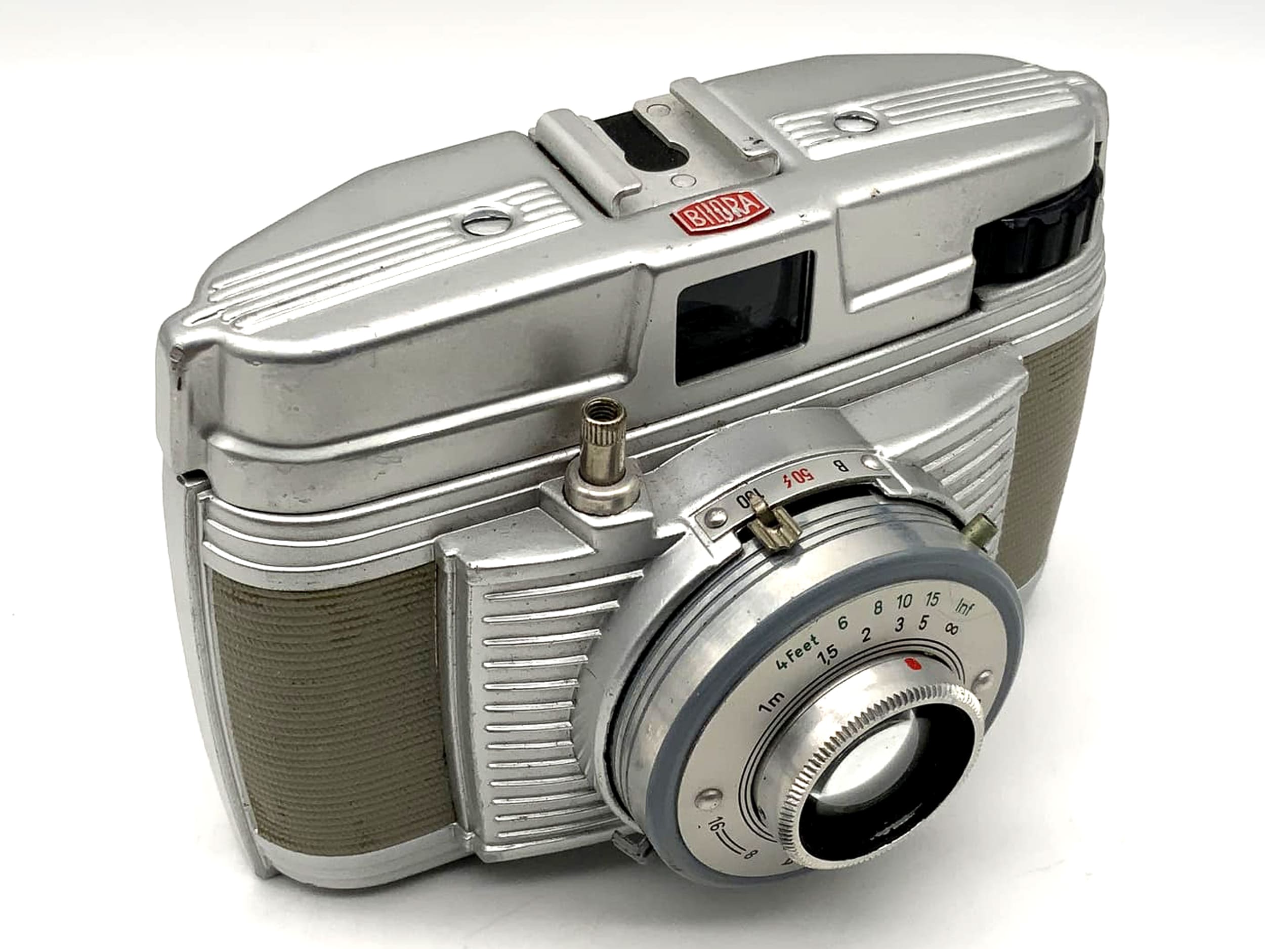 Bilora Bella 46 Rollfilmkamera mit Anchromat 1:8 Rollfilm Analogkamera Camera