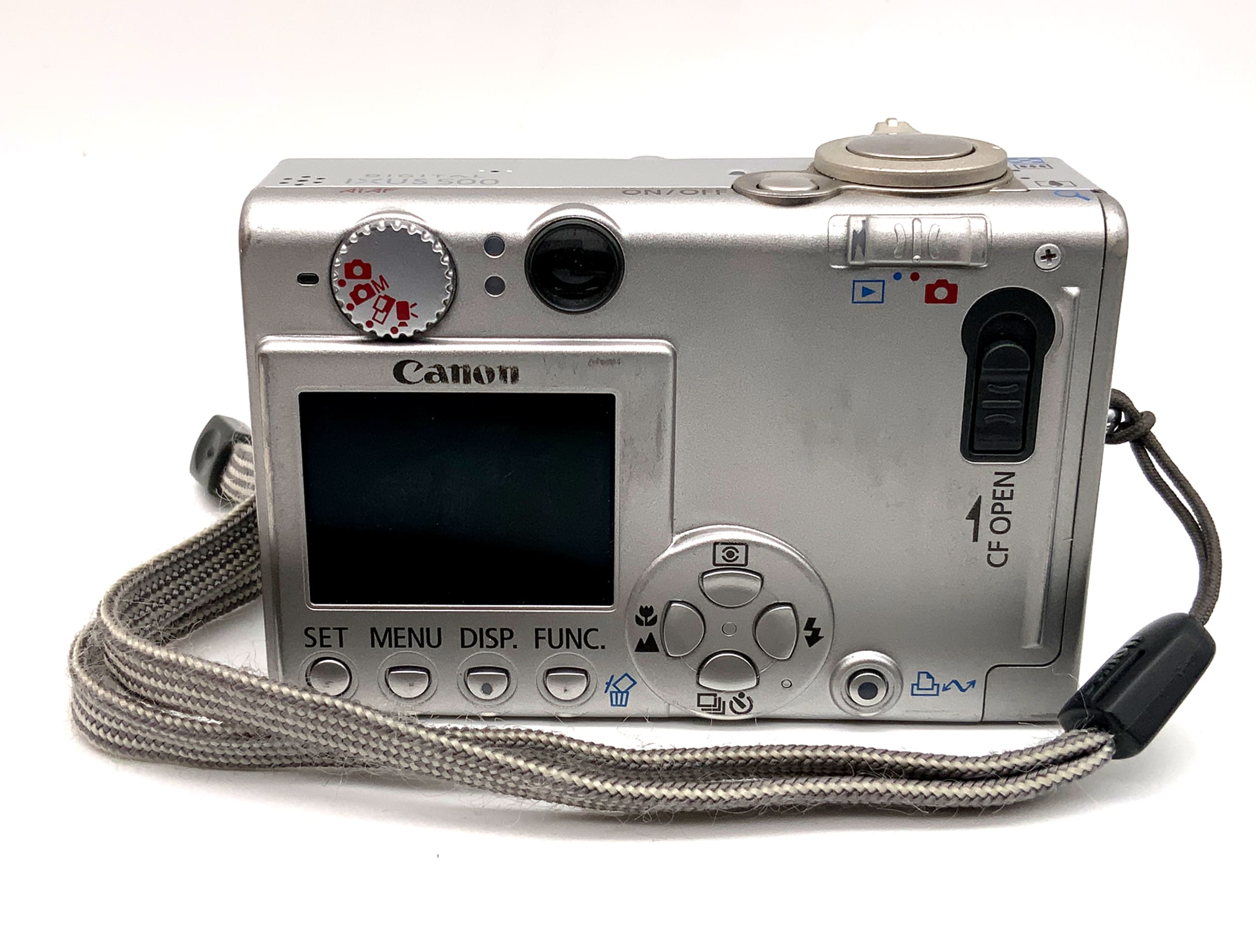 Canon IXUS 500 Digitale Kompaktkamera mit 3x 7.4-22.2mm 1:2.8-4.9 5.0 MP Ai AF