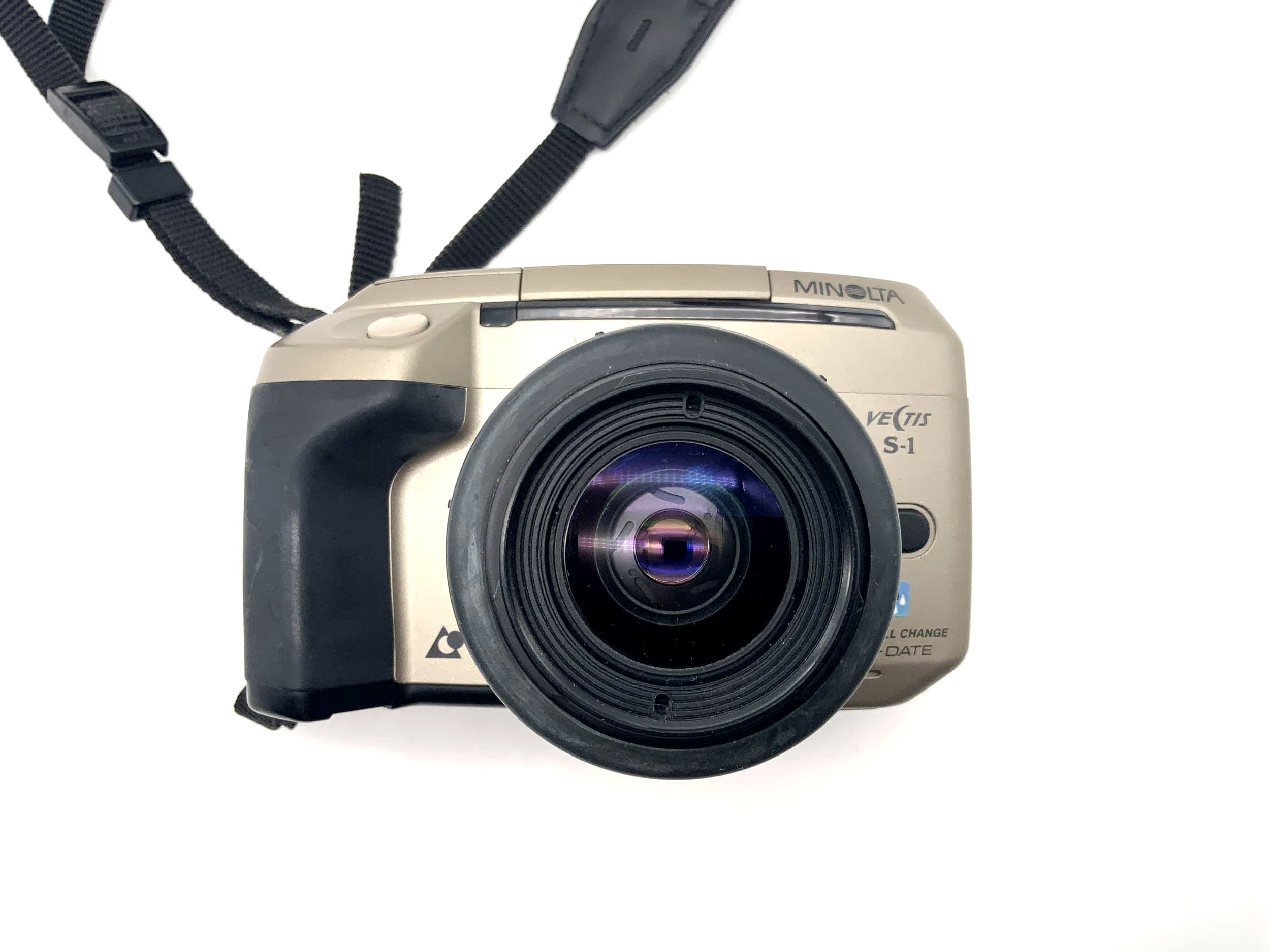 Minolta Vectis S1 Spiegelreflexkamera SLR AF mit V Lens 28-56mm 1:4 APS Kamera