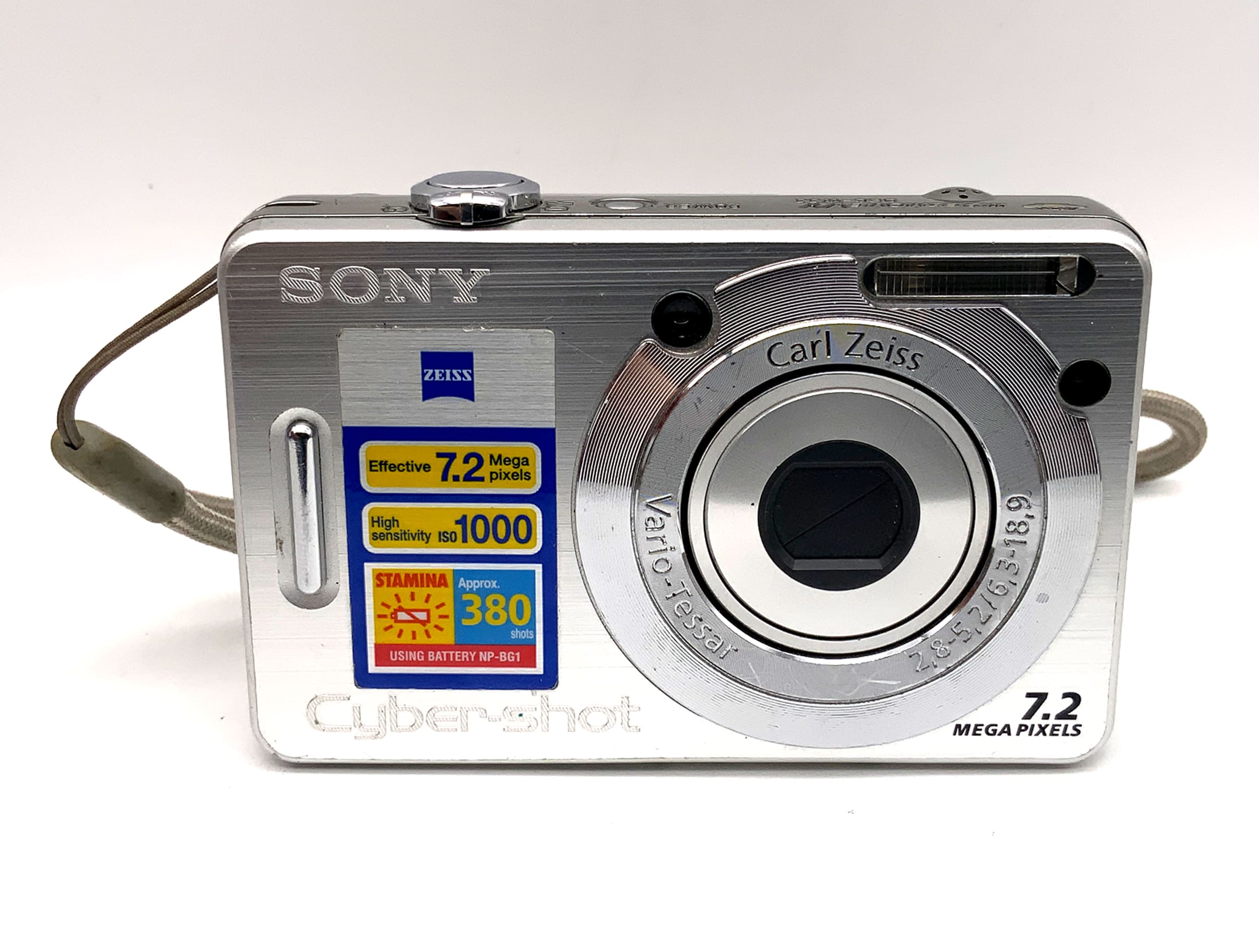 Sony Cyber-Shot DSC-W55 Digitale Kompaktkamera 2.8-5.2/6.3-18.9 7.2 MP IM VX