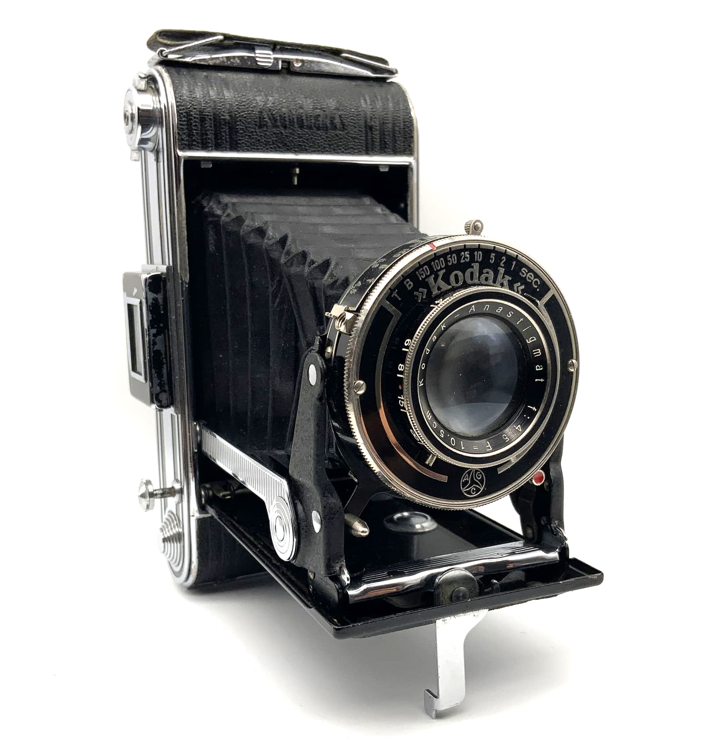 Kodak Junior 620 Klappkamera mit Anastigmat f:4,5 F=10,5cm Analogkamera