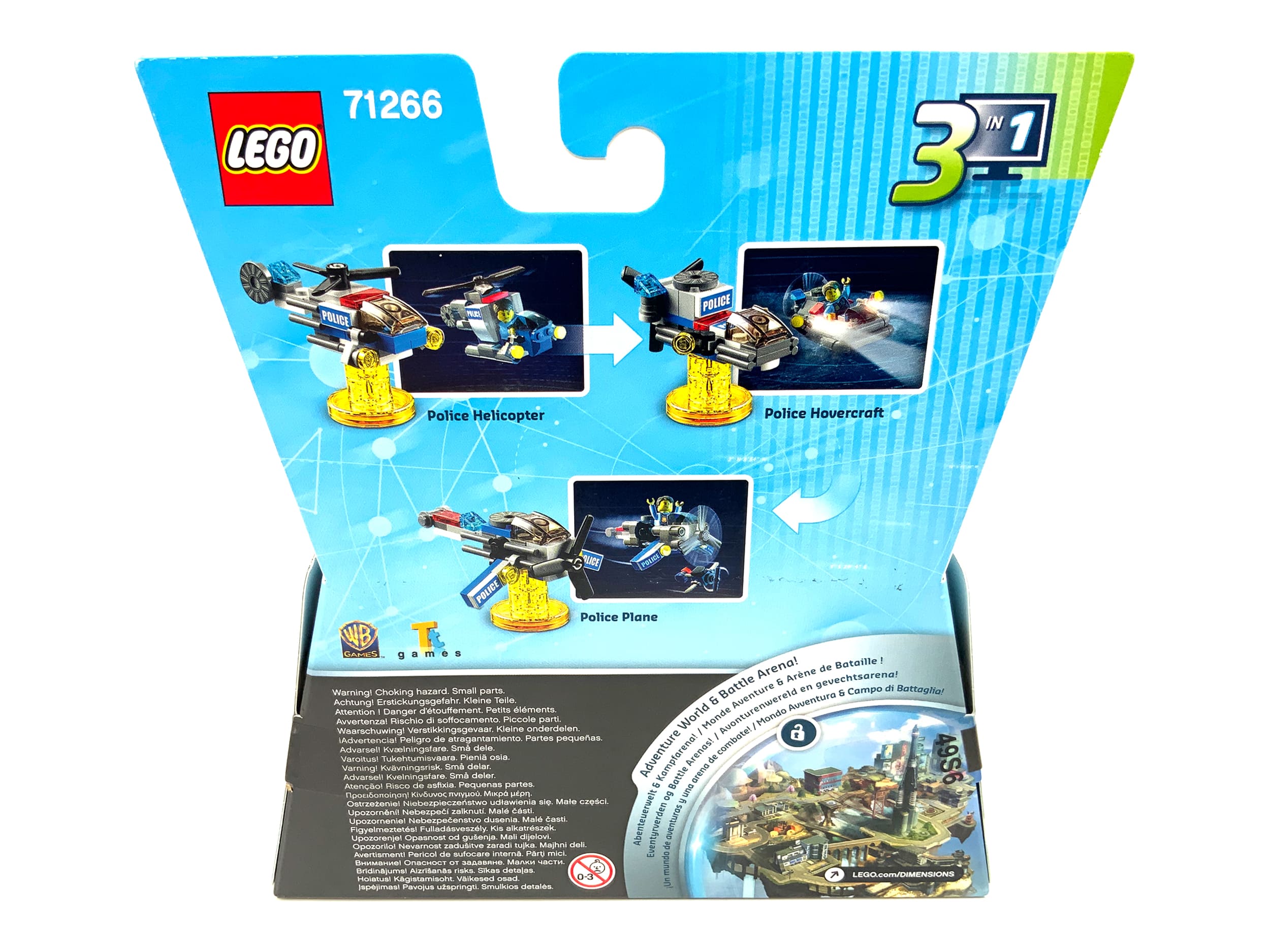 LEGO® Dimensions Fun Pack 71266 City - Chase McCain & Police Helicopter