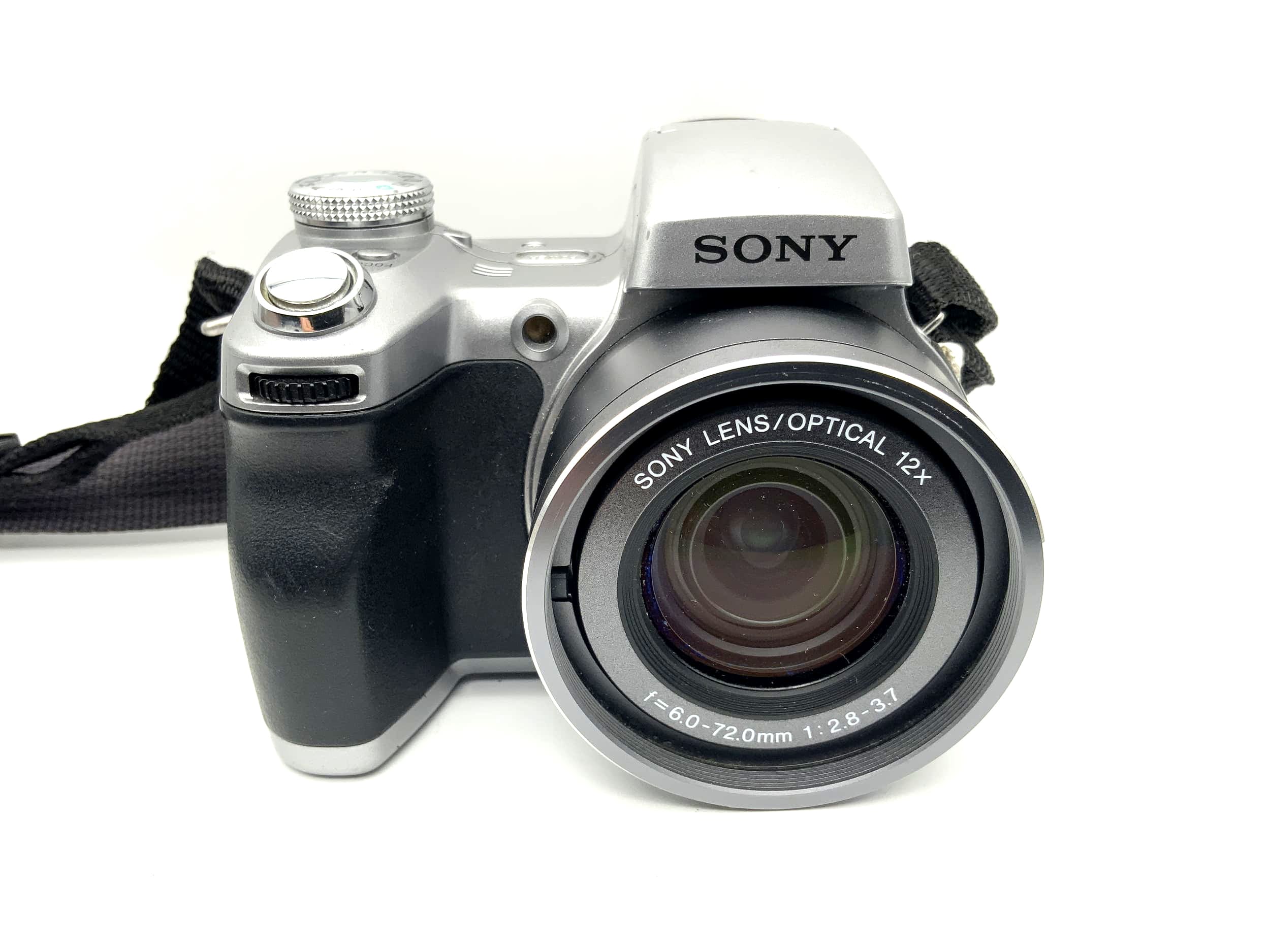 Sony Cybershot DSC-H1 mit Optical 12x Lens f=6.0-72.0mm 1:2.8-3.7 5.1 MP