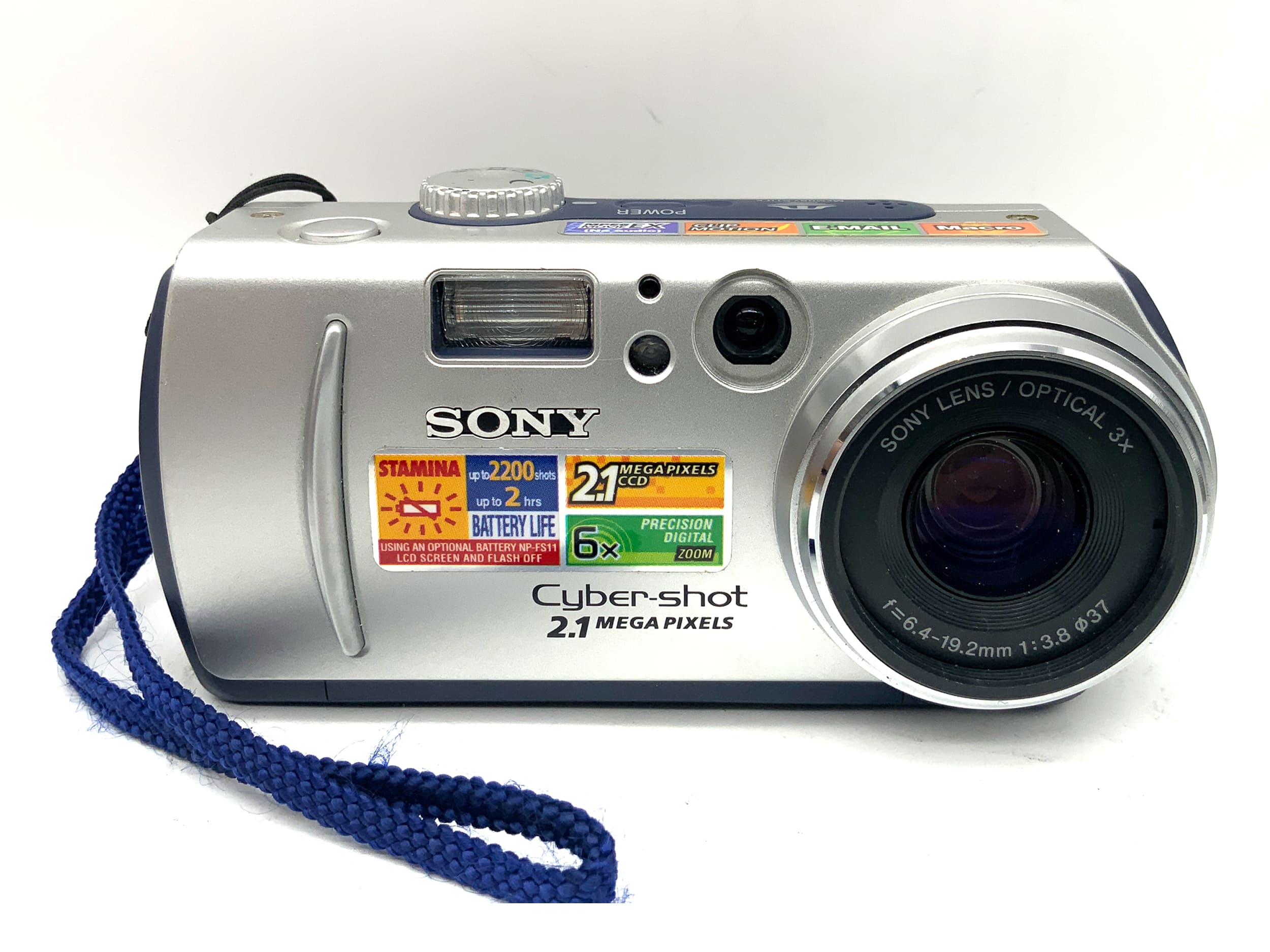 Sony Cyber-Shot DSC-P50 Digitale Kompaktkamera Optical 3x f=6.4-19.2mm 1:3.8