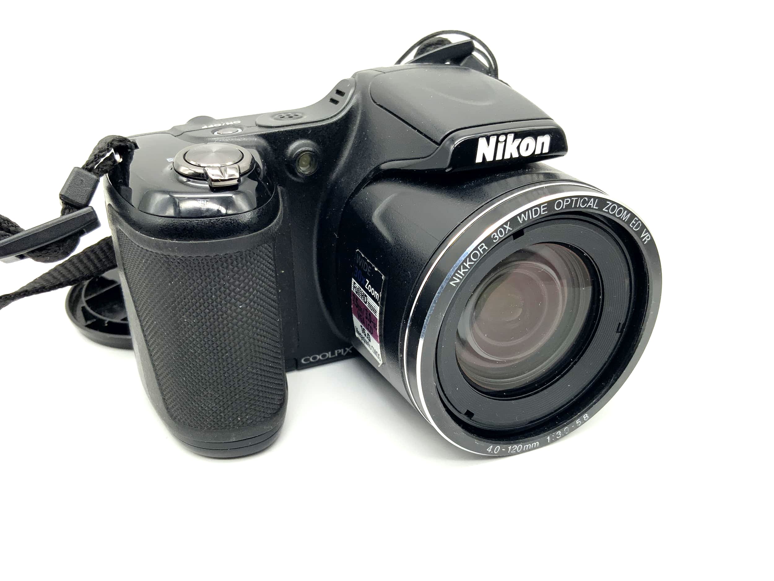 Nikon Coolpix L820 mit Nikkor 30x Wide ED VR 4.0-120mm 1:3.0-5.8 Full HD 16.0 MP