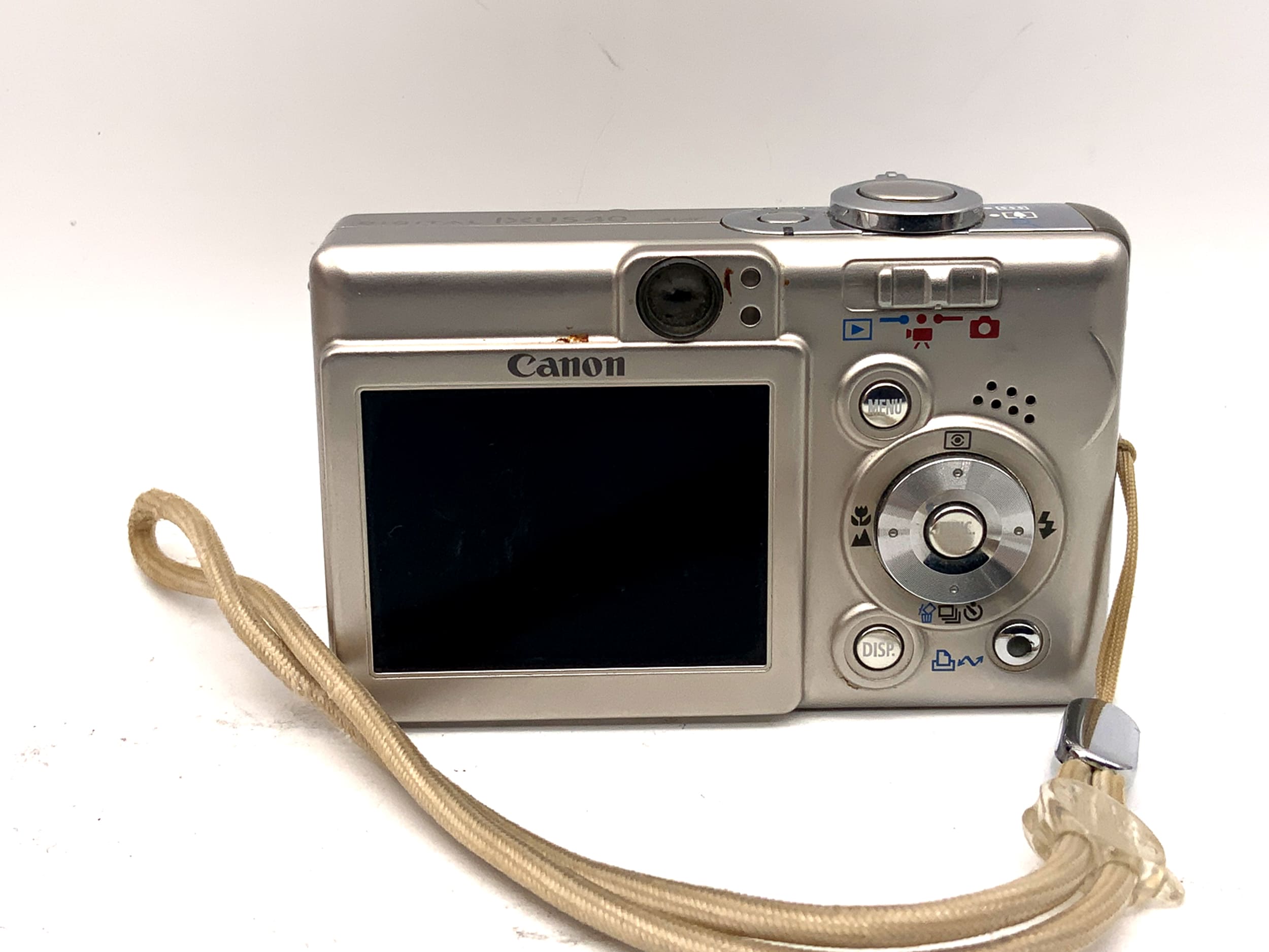 Canon IXUS 40 Digitale Kompaktkamera mit 3x 5.8-17.4mm 1:2.8-4.9