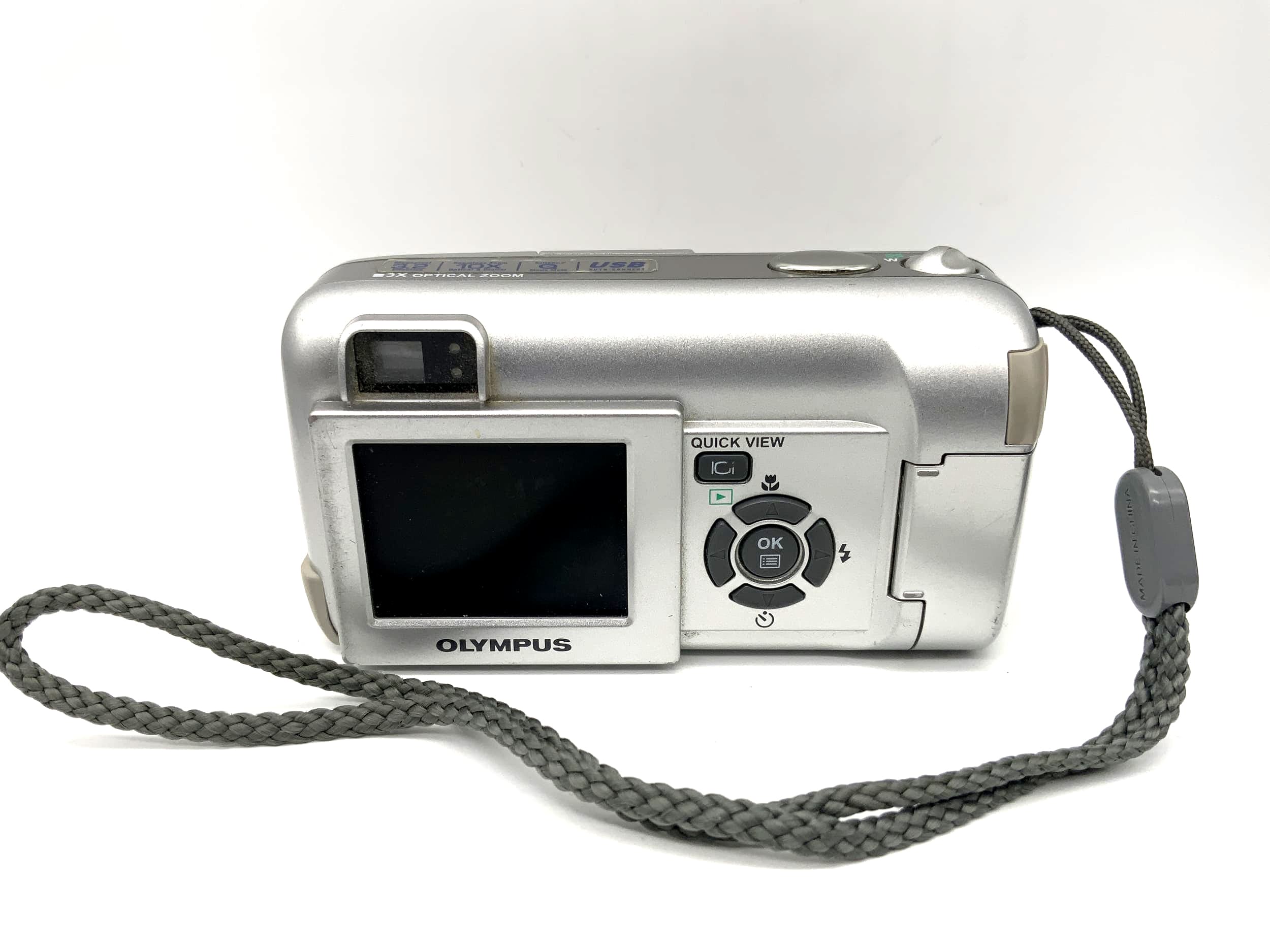 Olympus C-350 Zoom mit AF Zoom Lens 5.8-17.4mm 1:3.1-5.2 3.2 MP 3x Optical Zoom