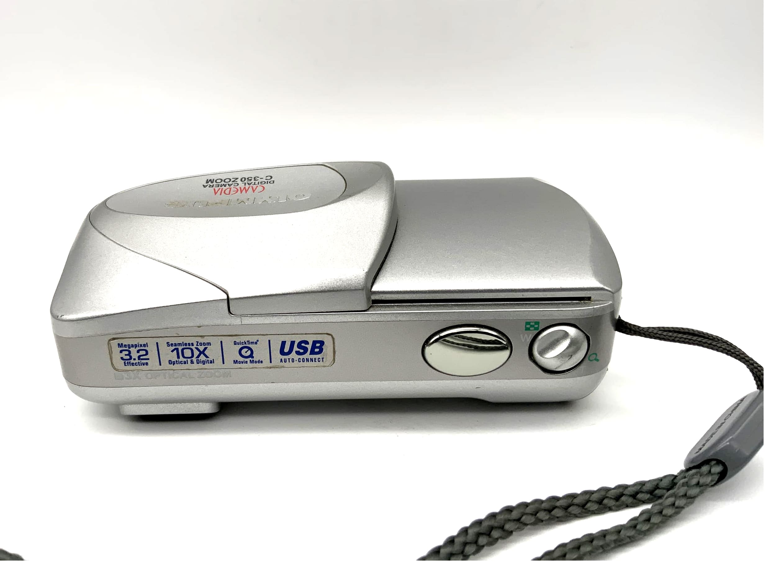 Olympus C-350 Zoom mit AF Zoom Lens 5.8-17.4mm 1:3.1-5.2 3.2 MP 3x Optical Zoom