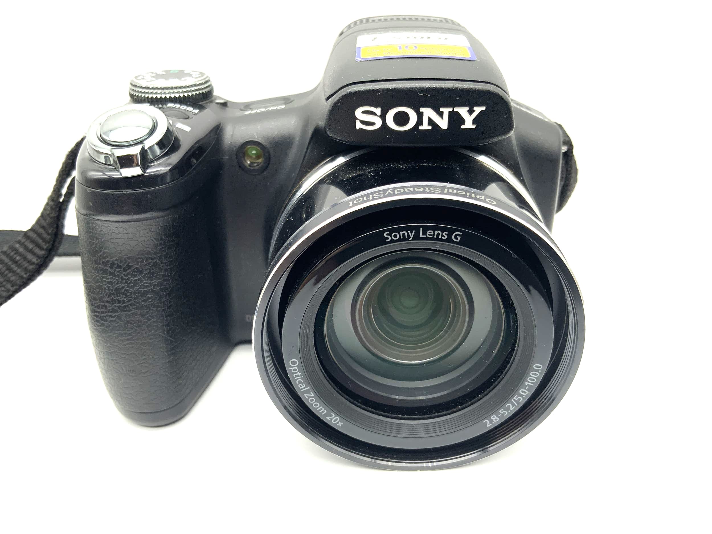 Sony Cybershot DSC-HX1 mit Sony Lens G 2.8-5.2/5.0-100.0 20x Optical Zoom