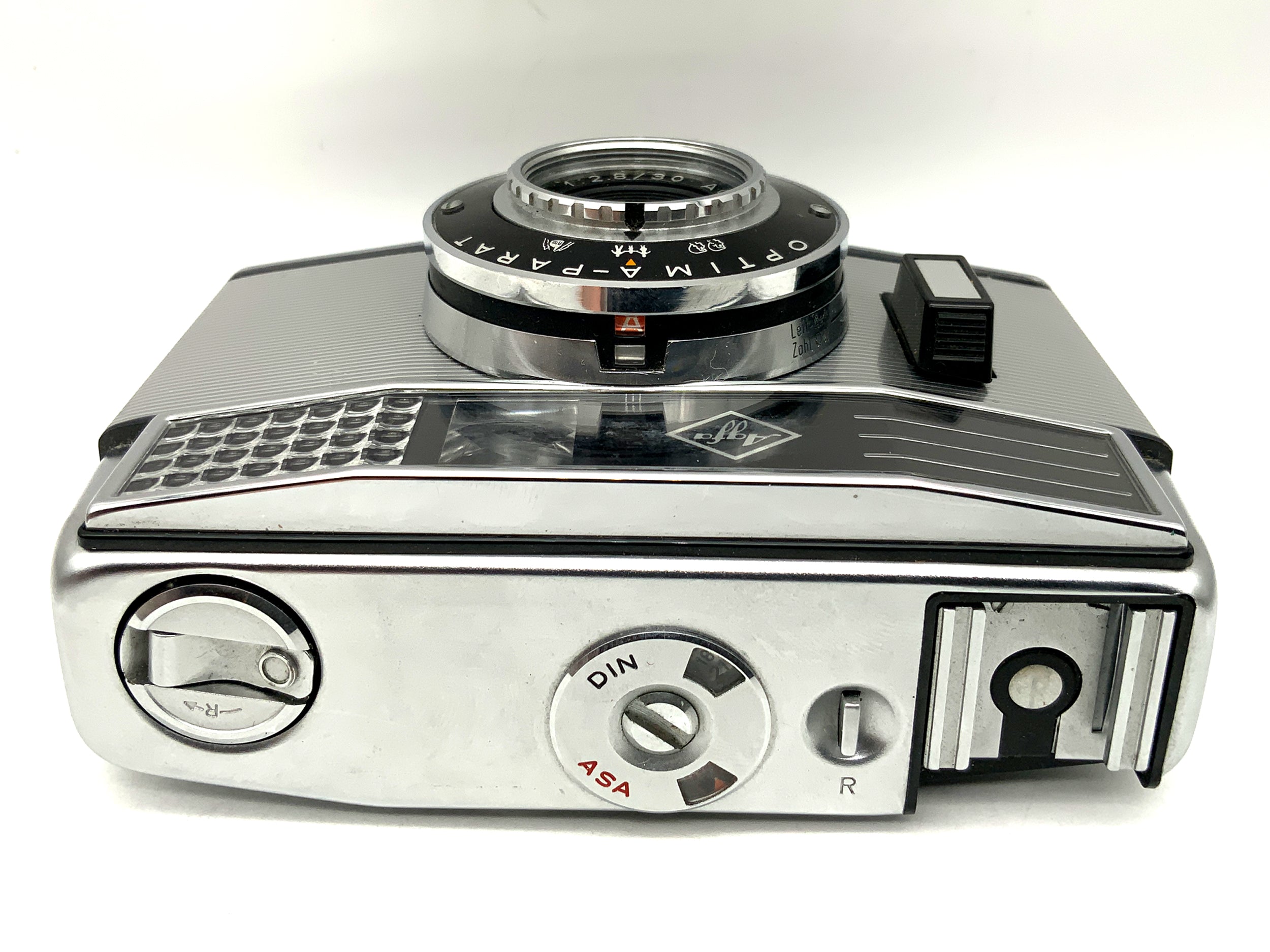 Agfa Optima-Parat Sucherkamera mit Color Solinar 1:2.8/30 Analogkamera