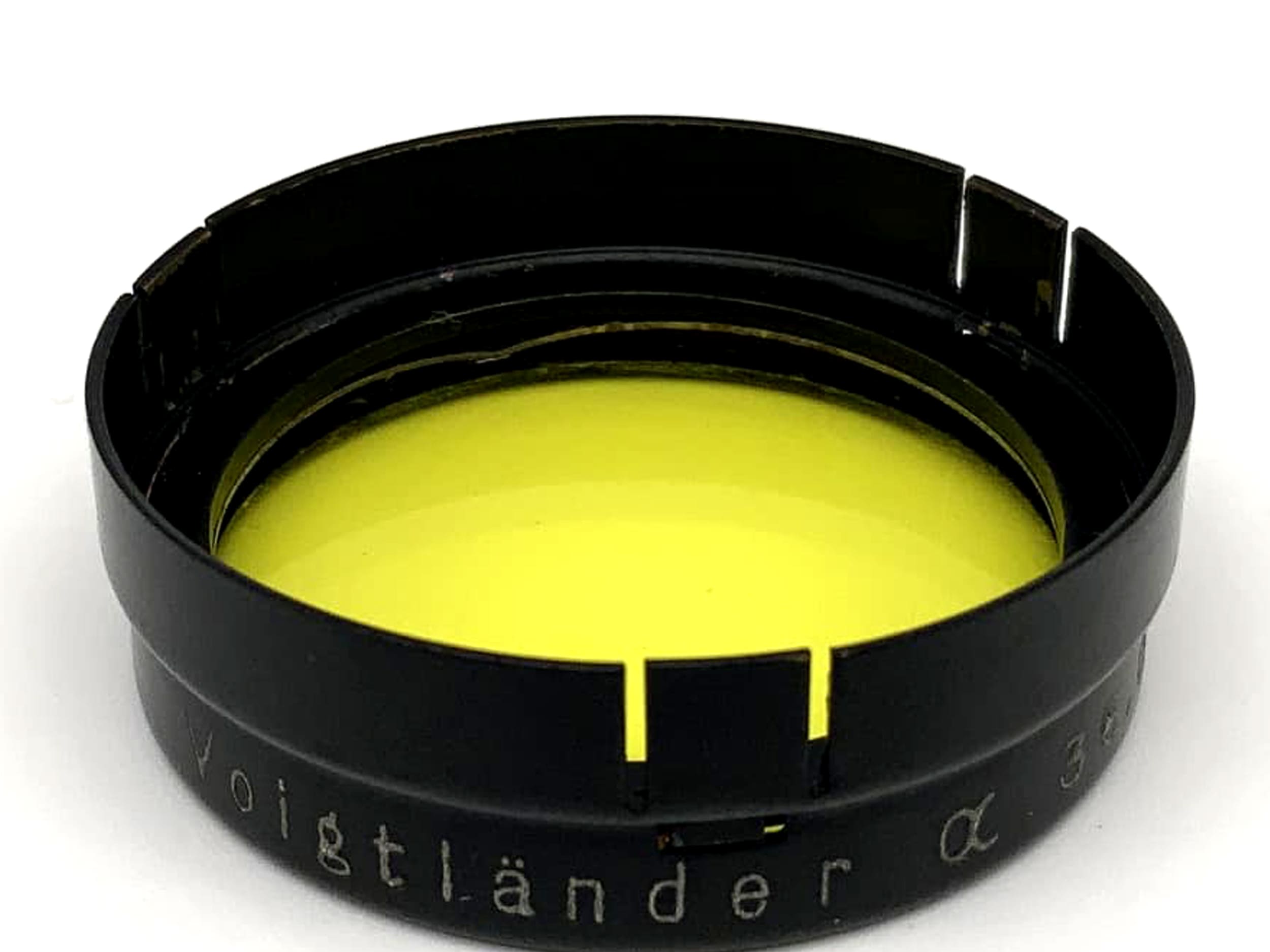 Voigtländer Farbfilter 37mm a 36,8 Gelb Yellow colorfilter Steckfilter Slip On