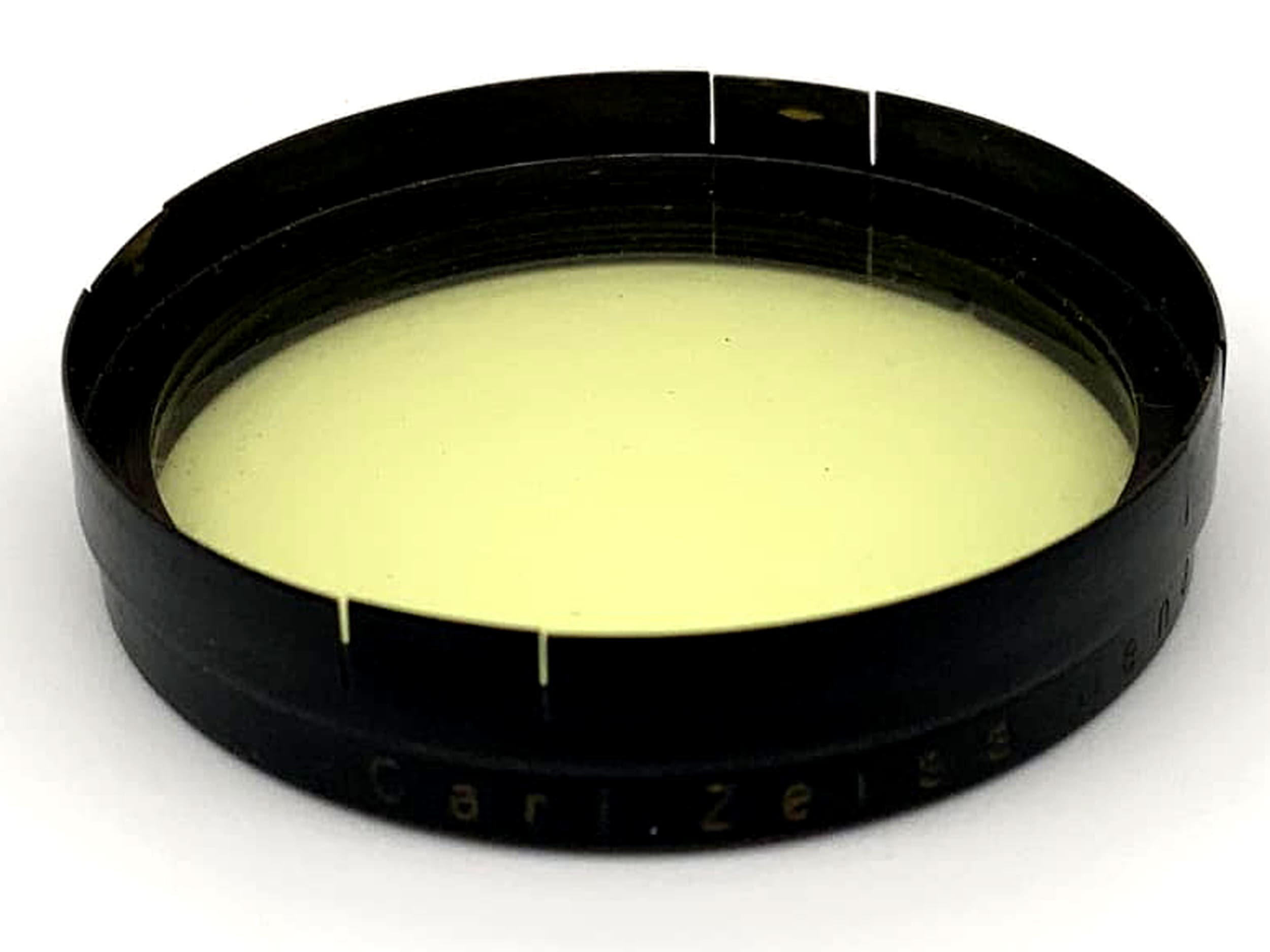 Carl Zeiss Farbfilter 37mm Lx37 Gelb Yellow colorfilter Steckfilter Slip On