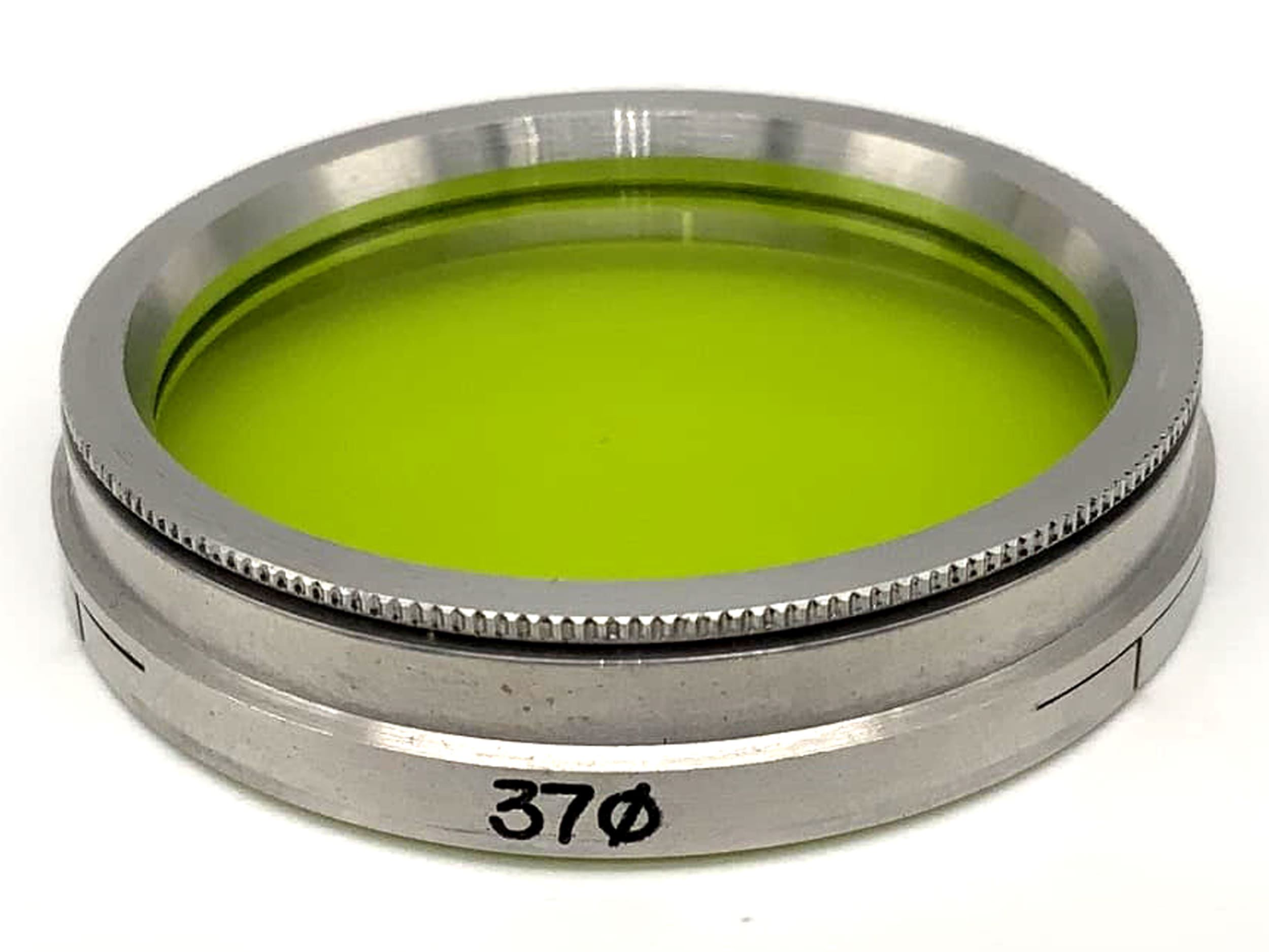 VEB Farbfilter 37mm Grün Green Colorfilter Steckfilter Slip On