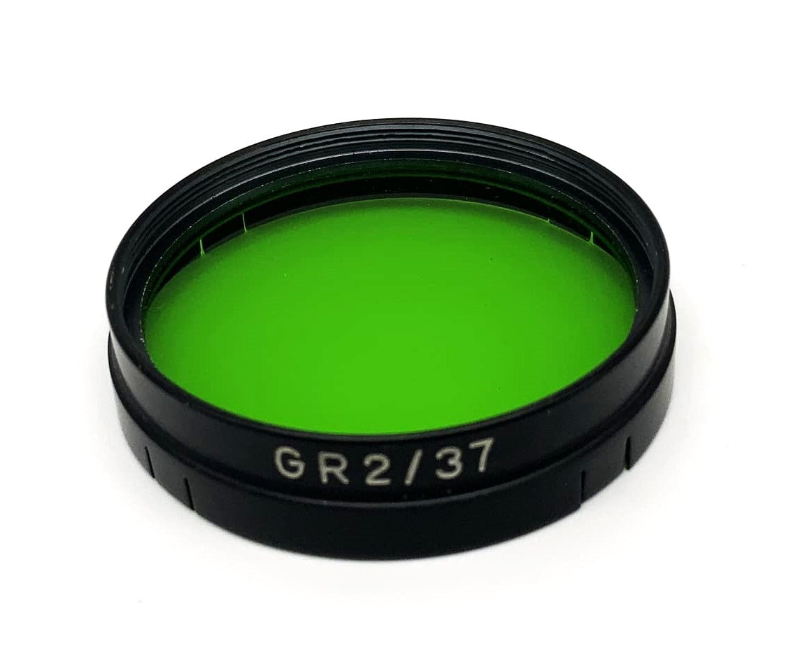 Carl Zeiss Farbfilter 37mm GR2/37 Grün Green colorfilter Steckfilter Slip On