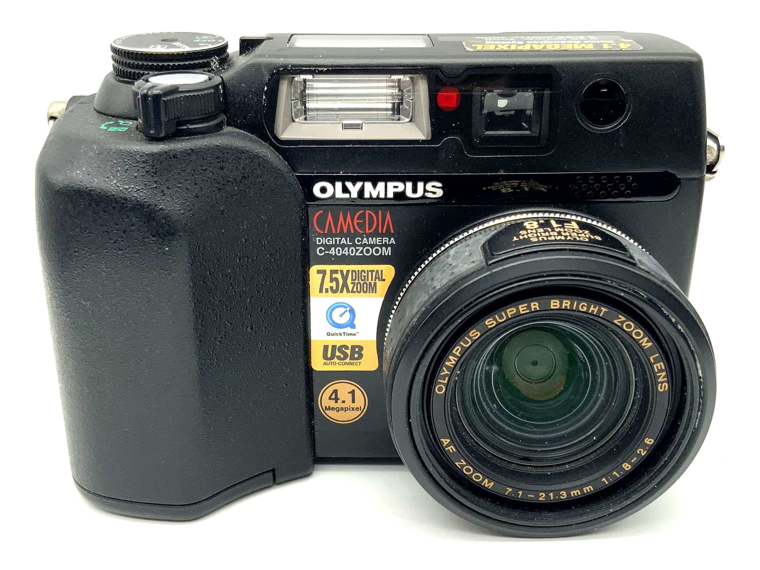 Olympus C-404 Zoom AF Zoom 7.1-21.3mm 1:1.8-2.6 4.1MP 7.5x Zoom
