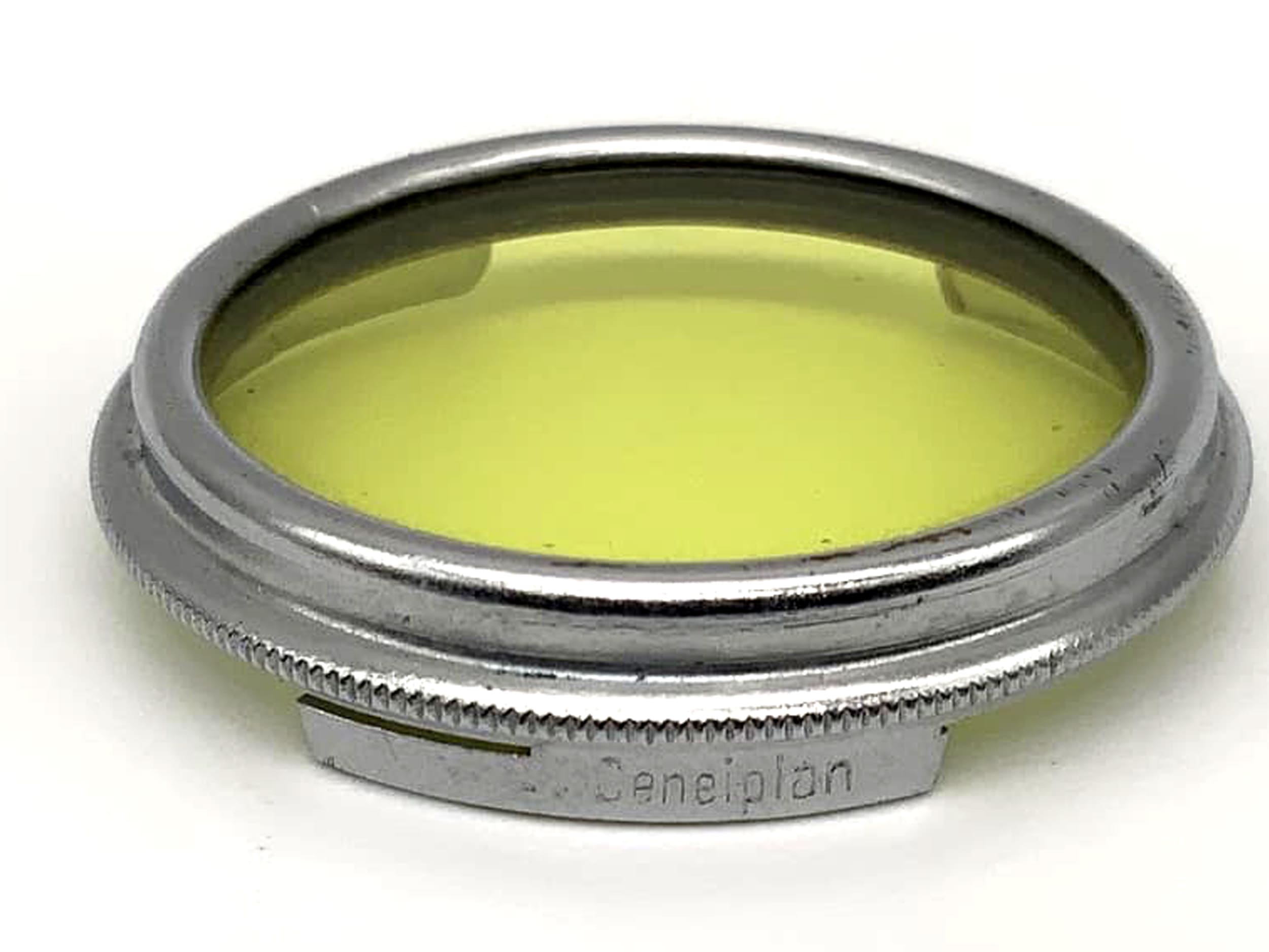 Ceneiplan Farbfilter 32mm Gelb Yellow colorfilter germany Steckfilter Slip On