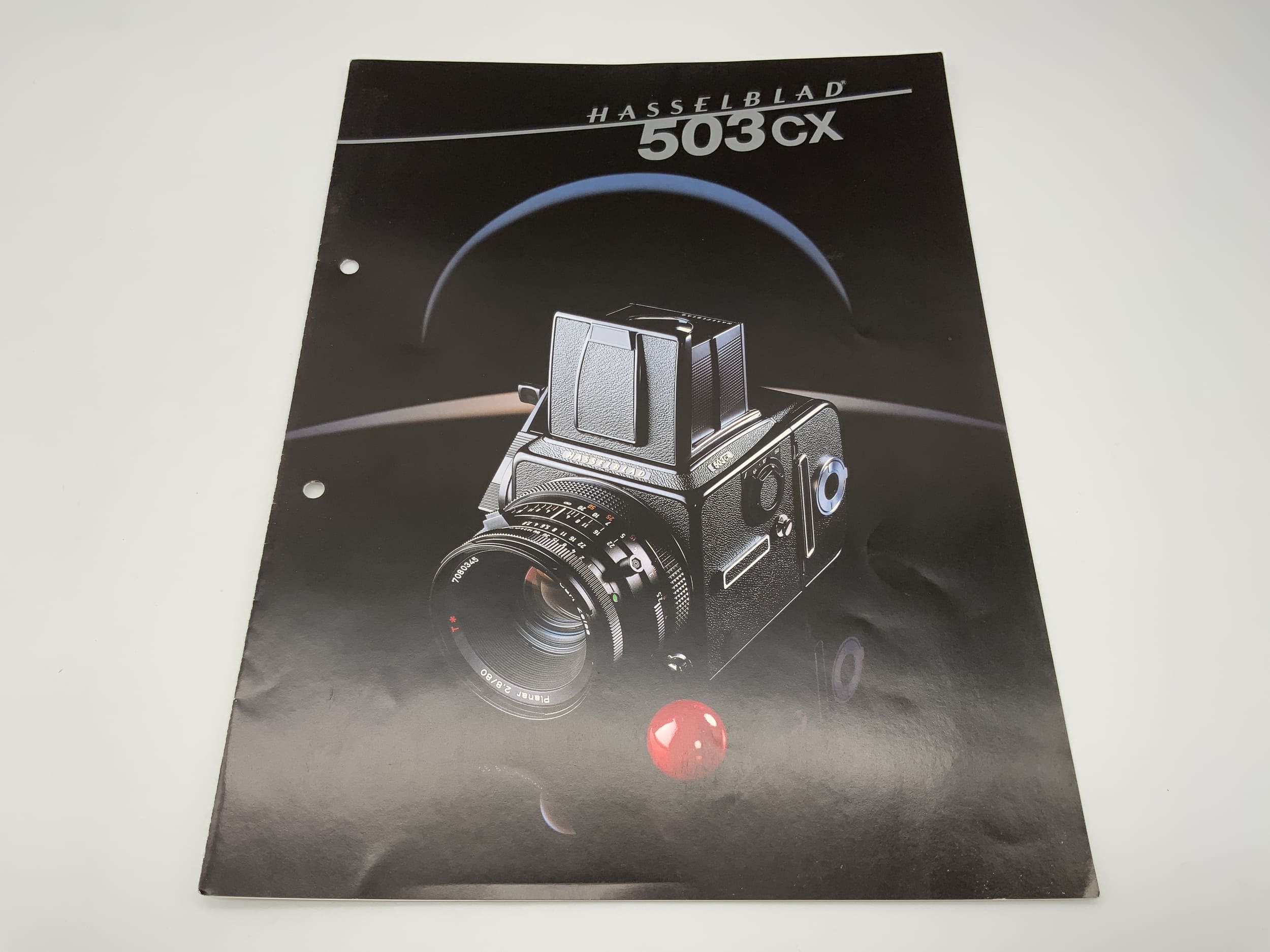 Hasselblad 503cx Infoheft Brochüre Englisch Heft Prospekt Magazine