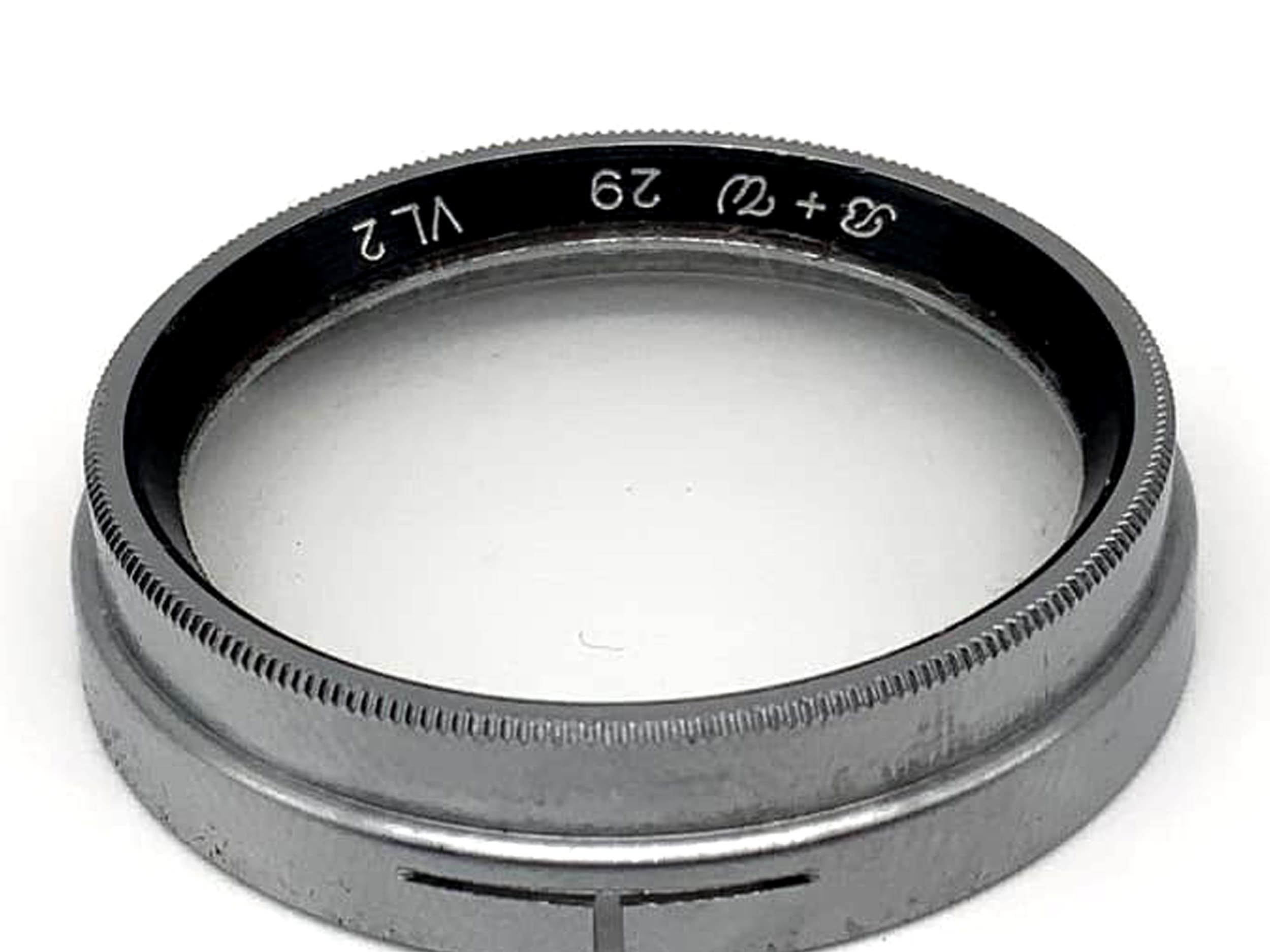 B+W Nahlinse 29mm VL2 Close Up Macrolinse Steckfilter Slip On