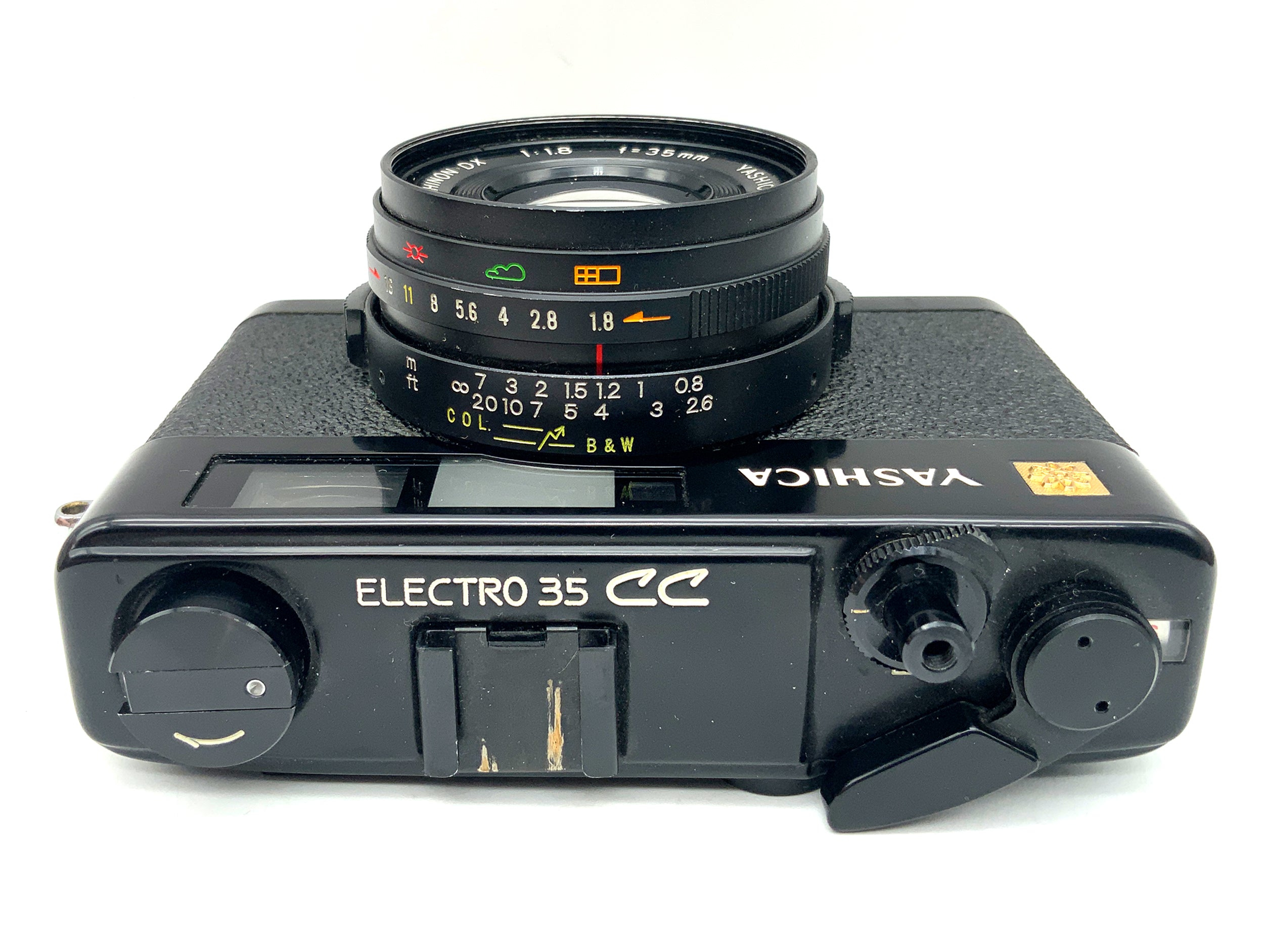 Yashica Electro 35 CC Sucherkamera Color Yashinon DX 1:1.8 f=35mm Analogkamera