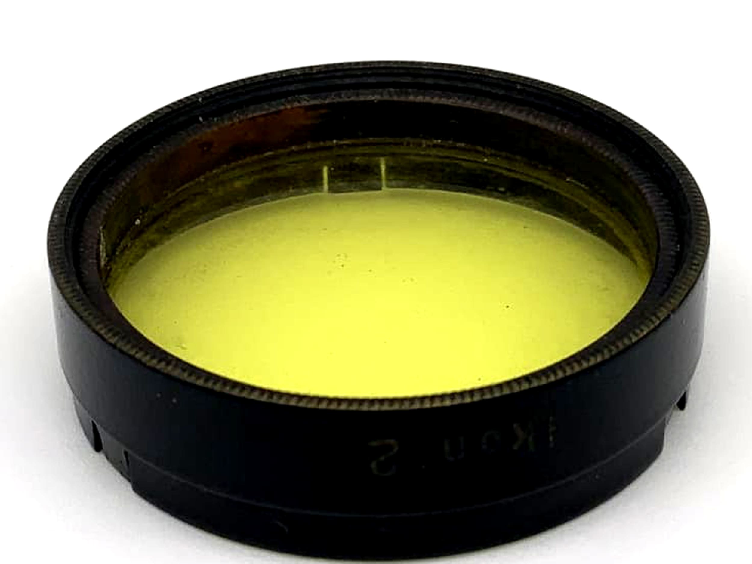 Zeiss Ikon Farbfilter 30mm Gelb Ikon 2 yellow colorfilter Steckfilter Slip On