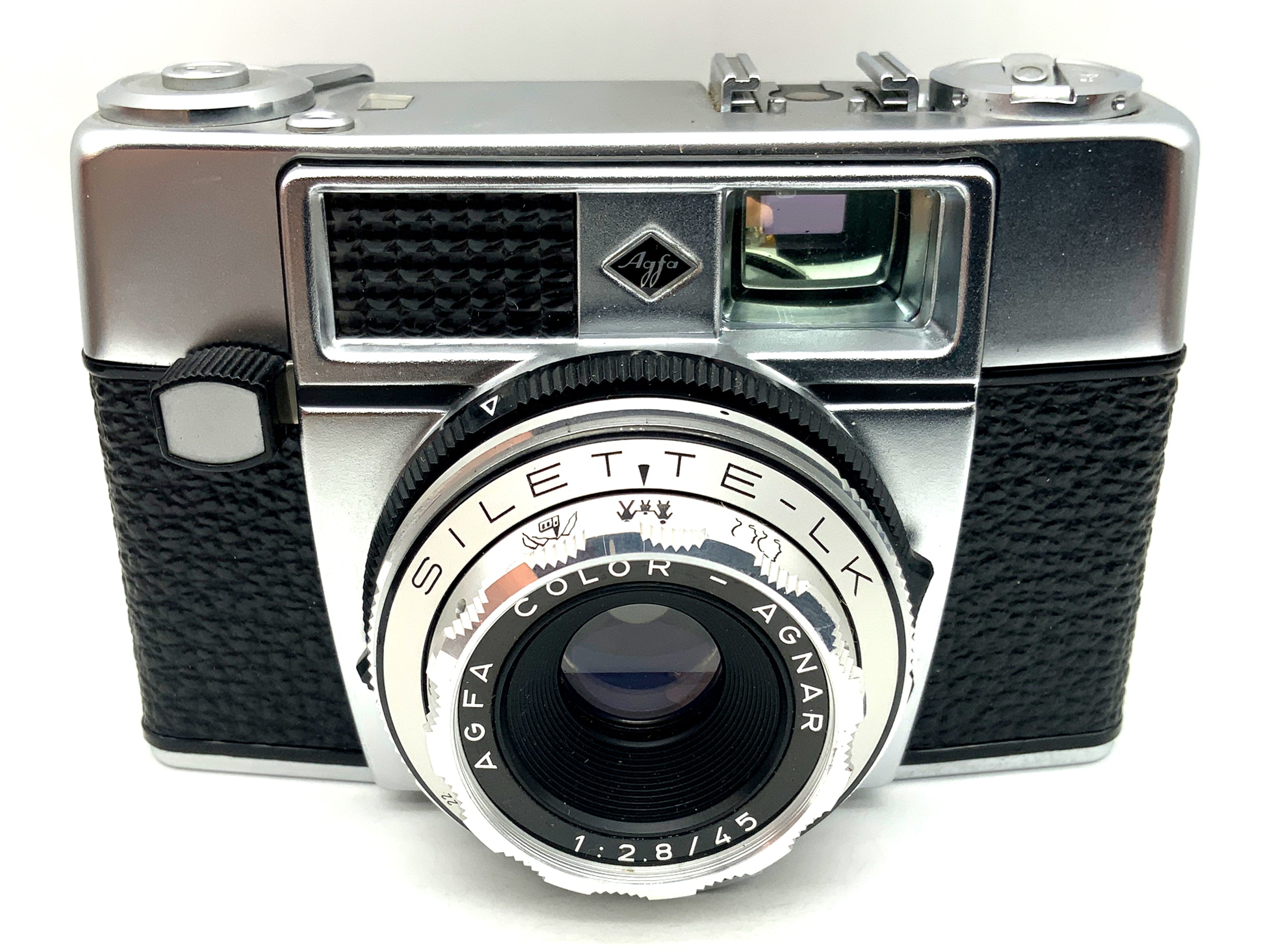 Agfa Silette-LK Sucherkamera mit Color Agnar 1:2.8/45 Analogkamera