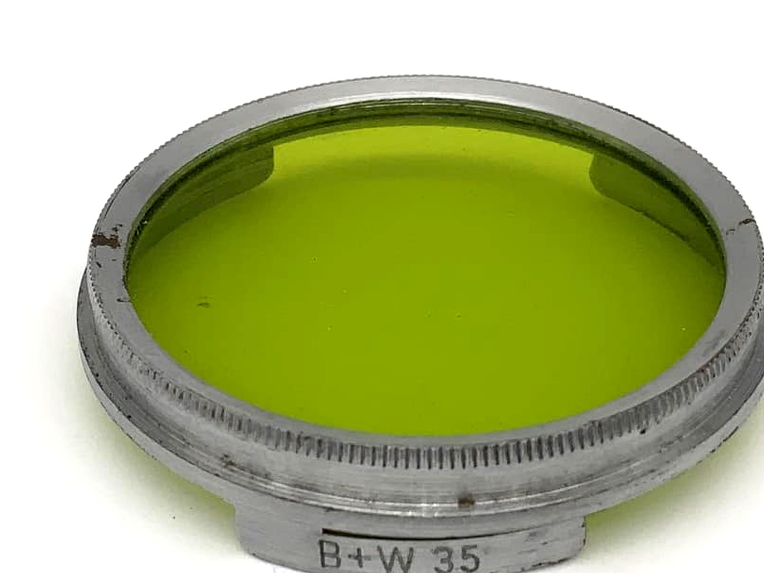 B+W Farbfilter 35mm Grün green colorfilter Steckfilter Slip On