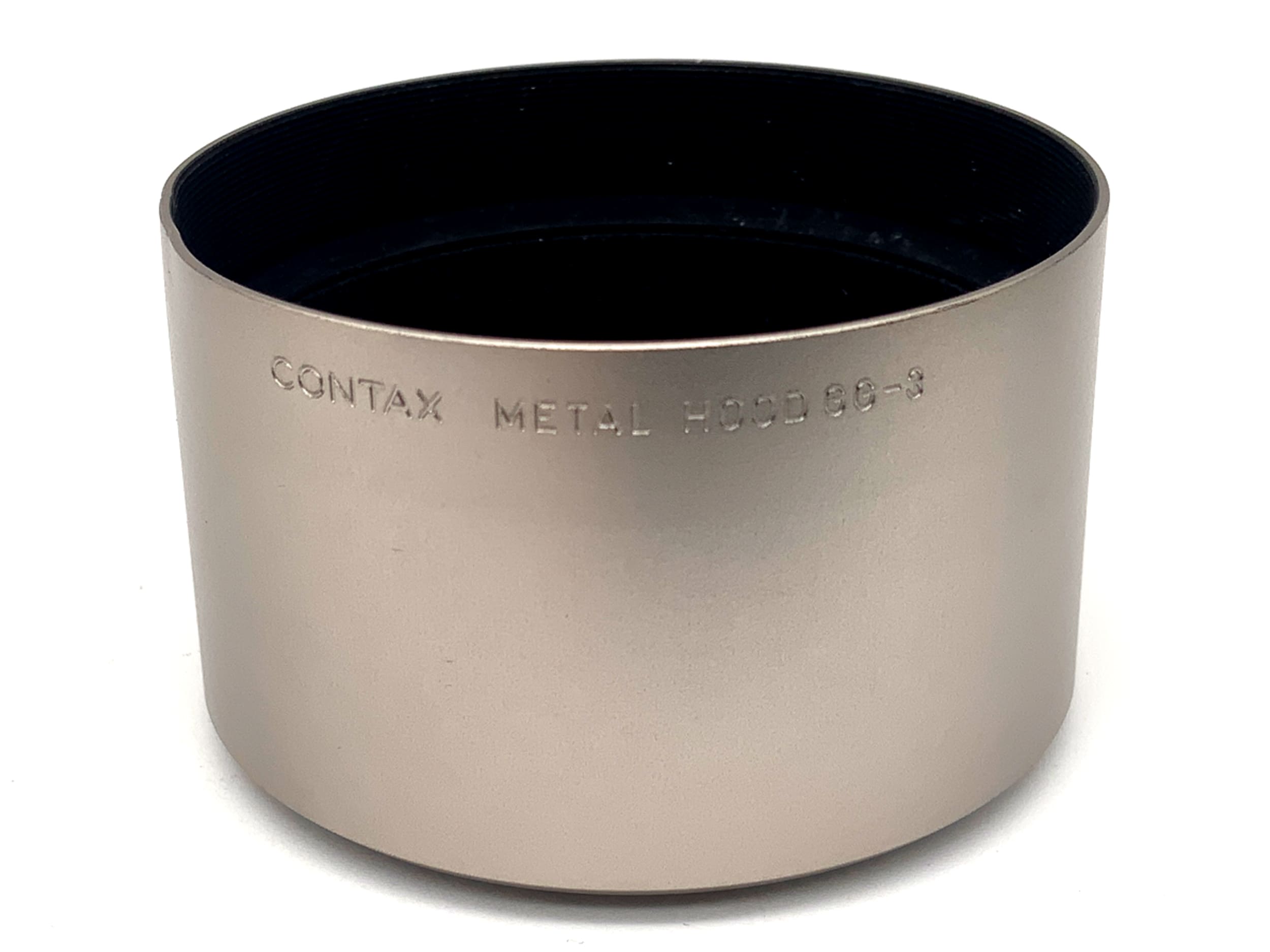 Contax GG-3 Gegenlichtblende Metal Hood Metall Silber für Sonnar 90mm f/2.8