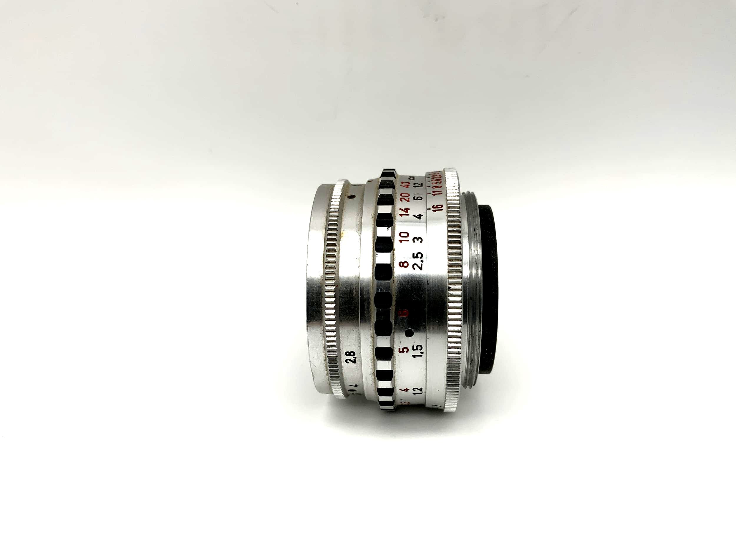 Braun 50mm 1:2.8 Objektiv für Super Paxette Staeble Color-Ultralit (M39)