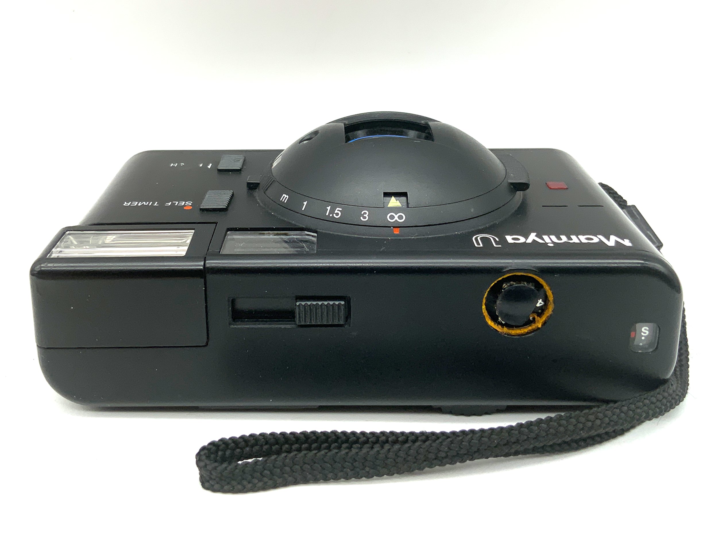 Mamiya U Point&Shoot Self Timer !Blitz Defekt! Kompaktkamera Analogkamera