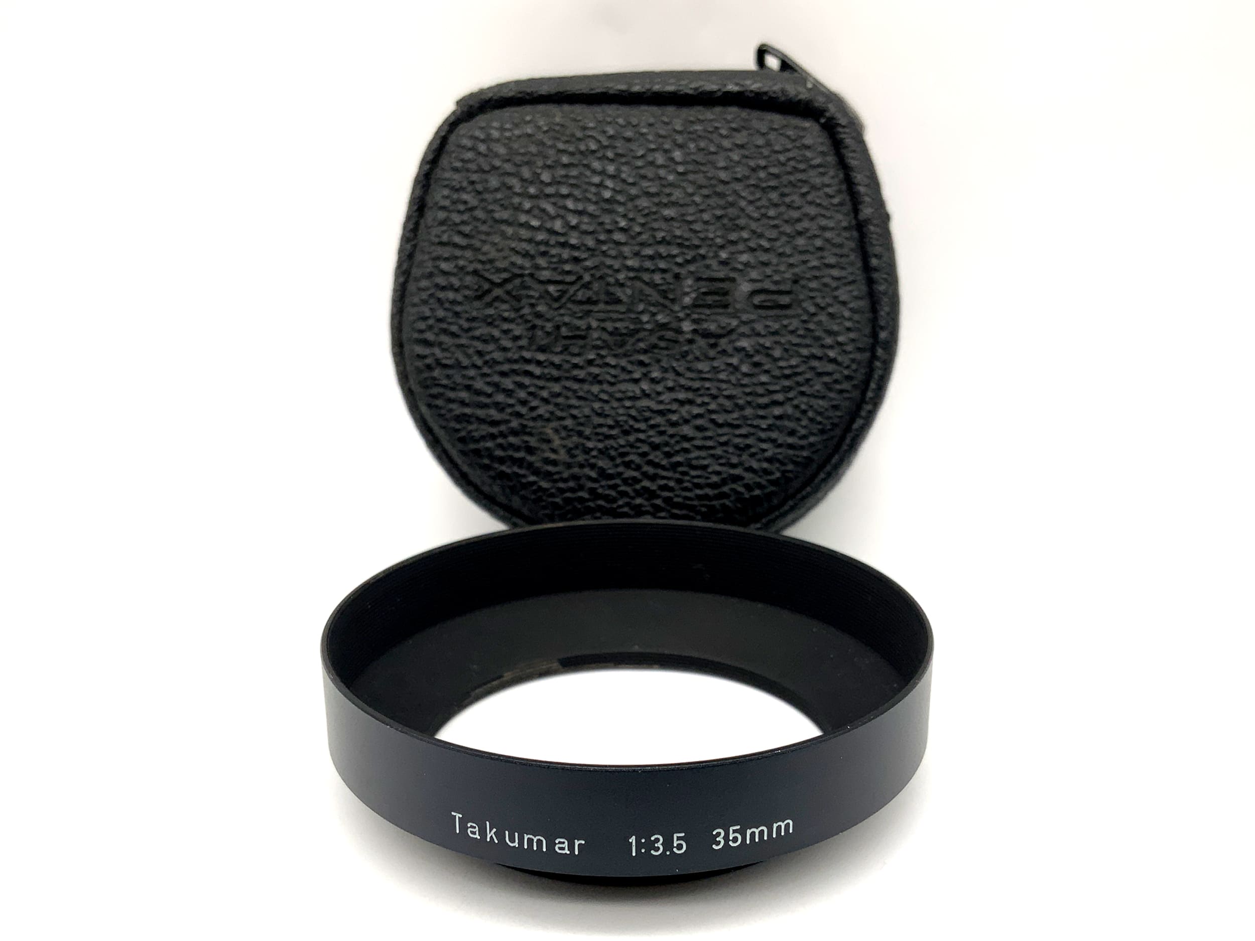 Asahi Pentax Takumar 1:3.5 35mm Gegenlichtblende mit Tasche Sonnenblende